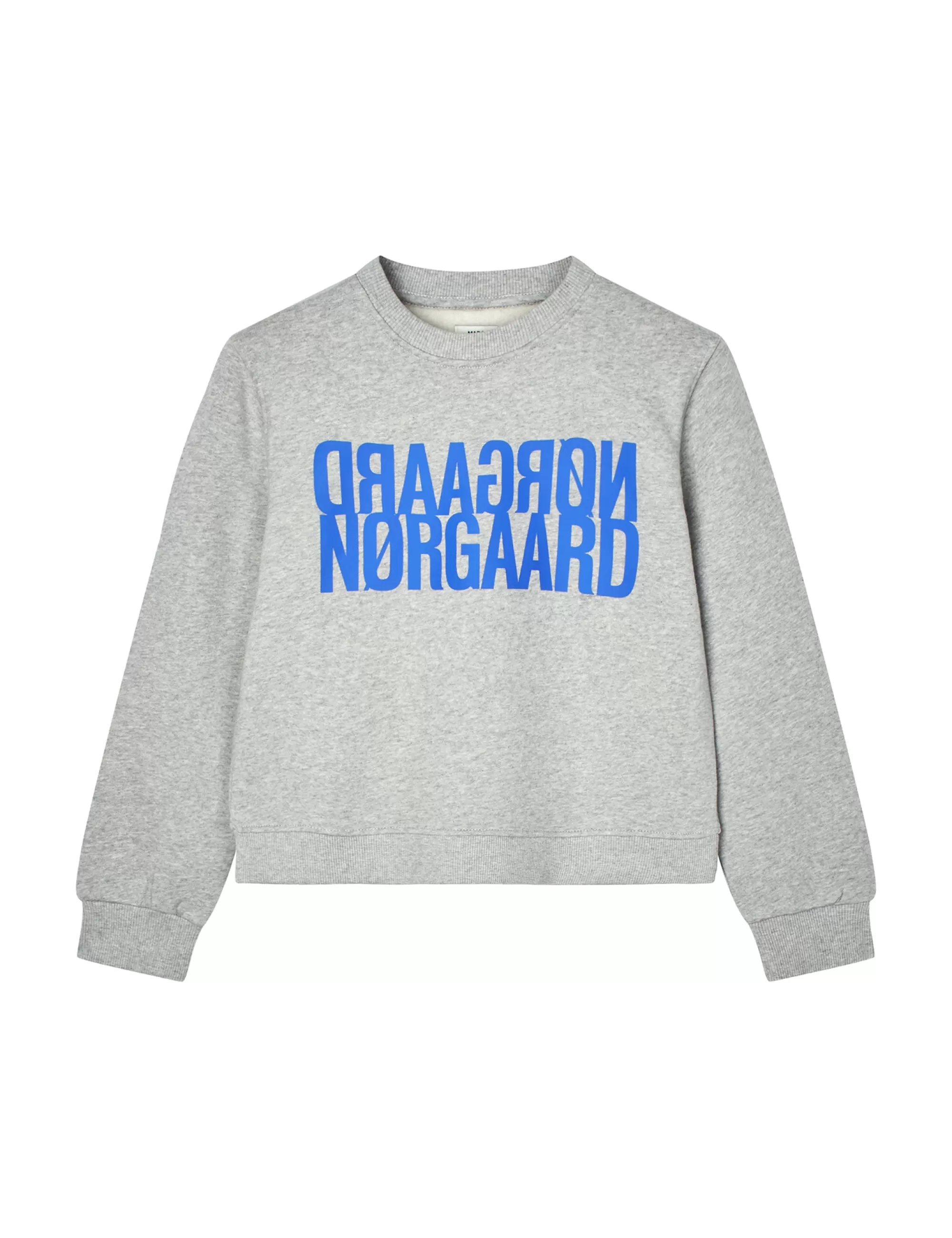 MADS NØRGAARD Organic Sweat Talinka Sweatshirt Light Grey Melange New