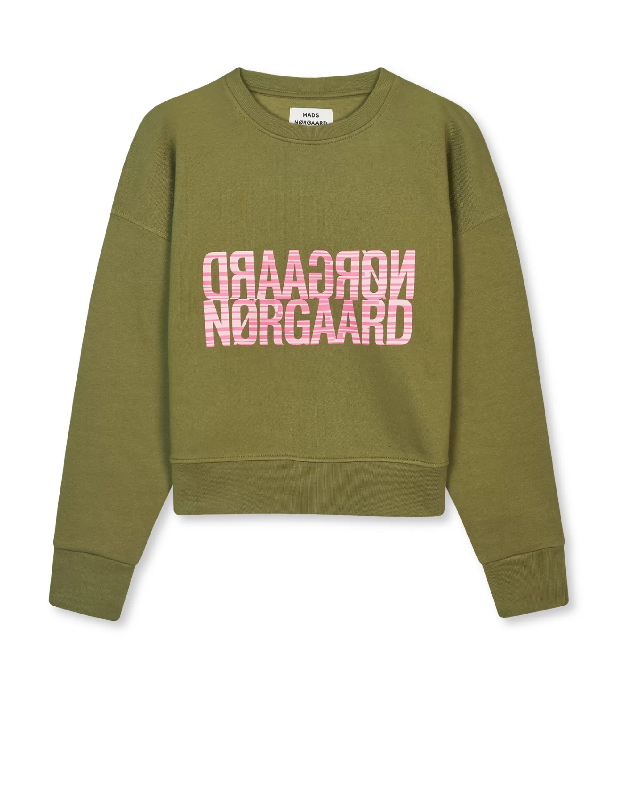 MADS NØRGAARD Organic Sweat Tilvina Sweatshirt Martini Olive Online