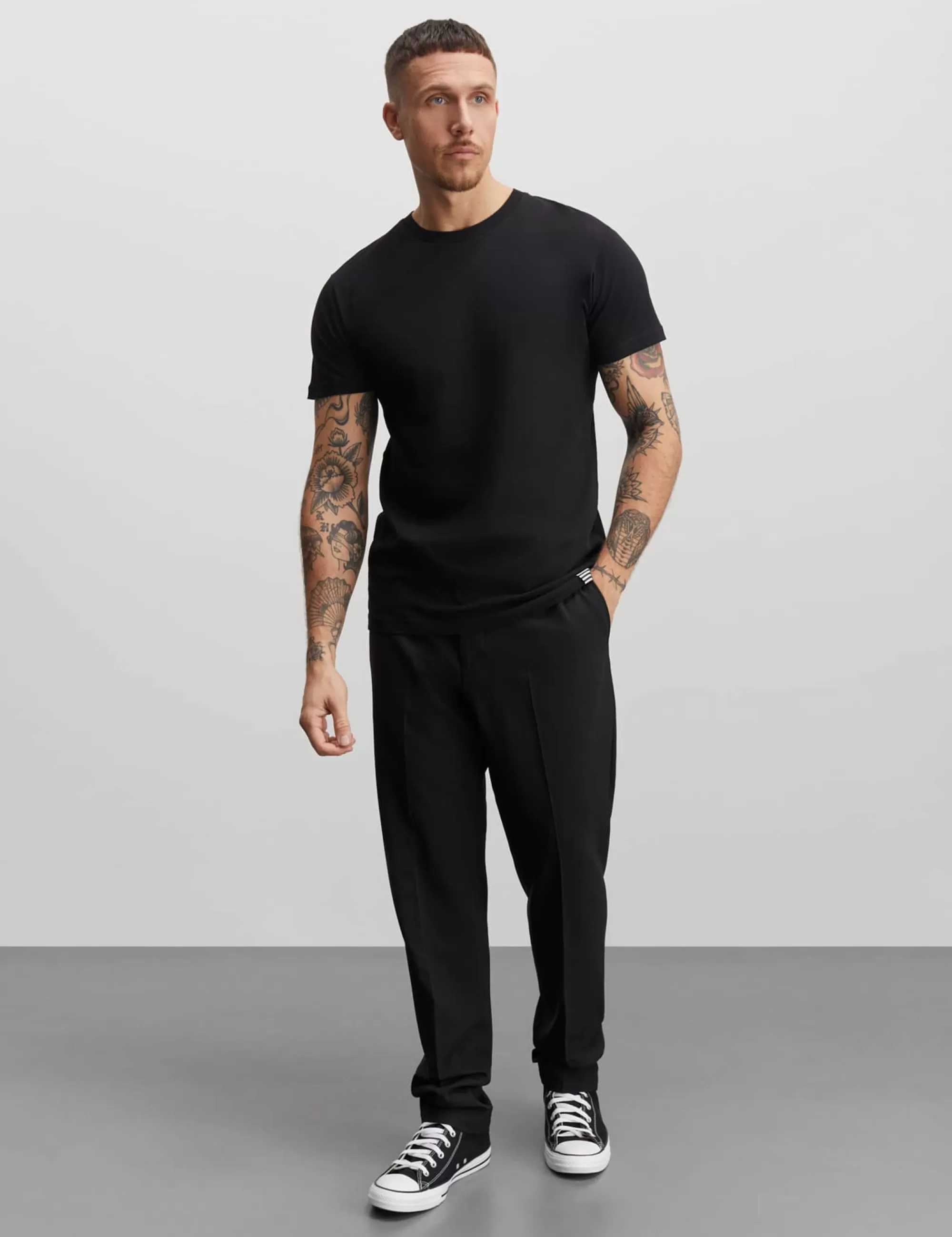 MADS NØRGAARD Organic Thor Tee Black Best Sale