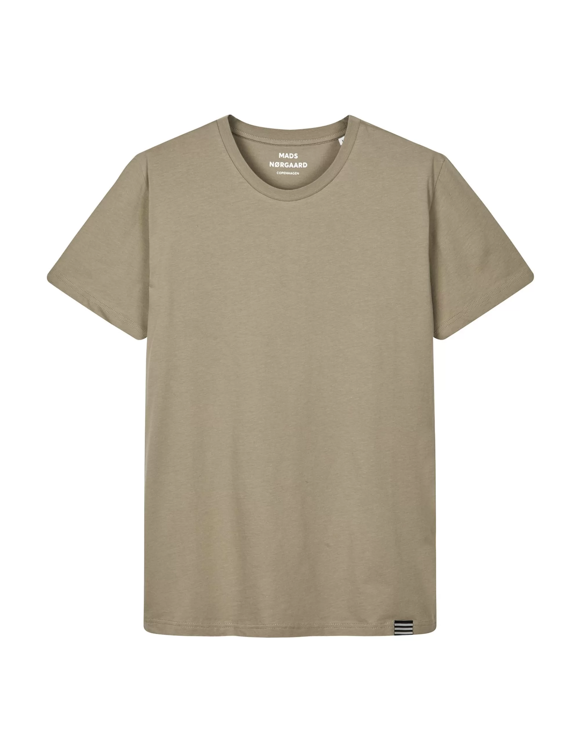 MADS NØRGAARD Organic Thor Tee Silver Sage Outlet