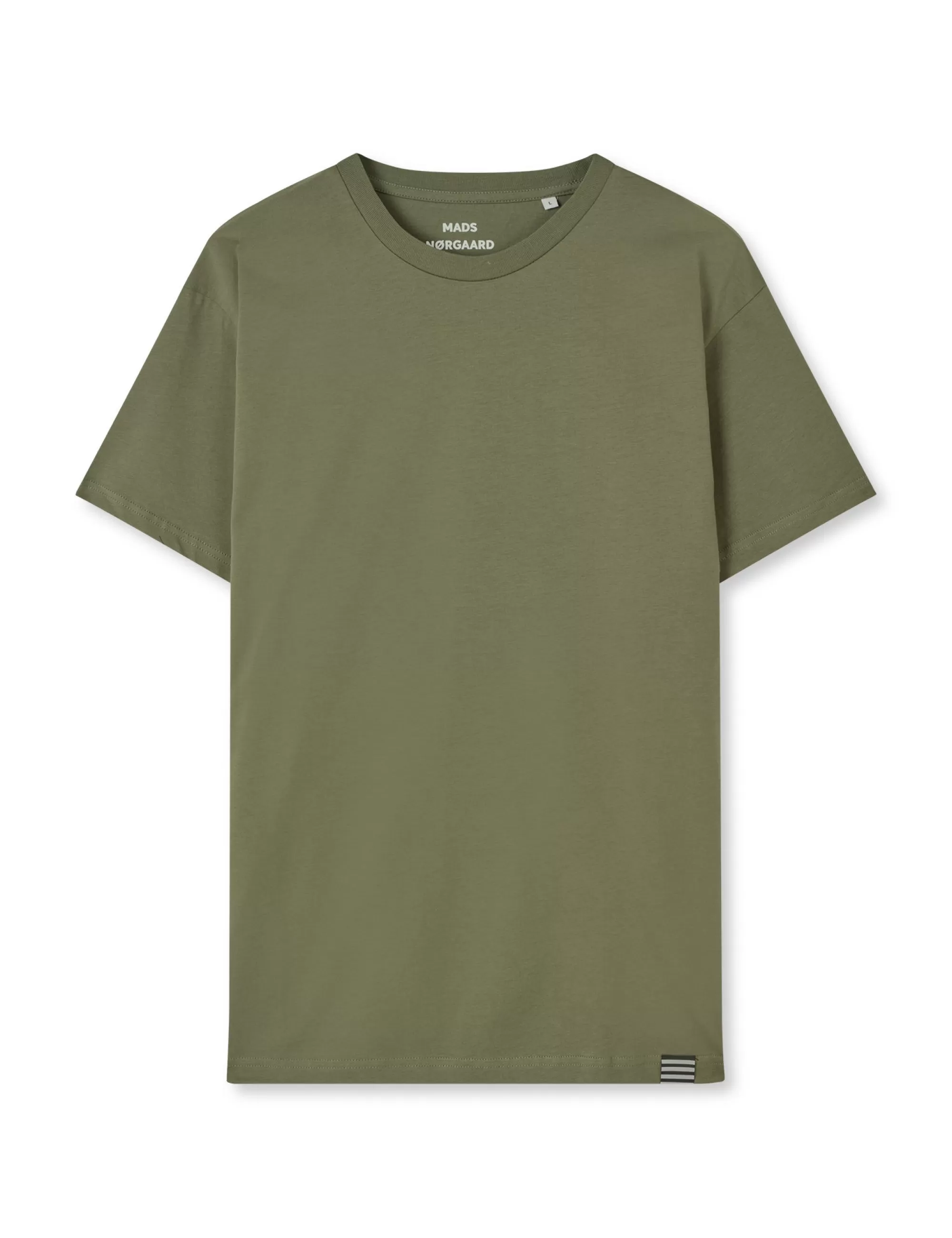 MADS NØRGAARD Organic Thor Tee Army Discount