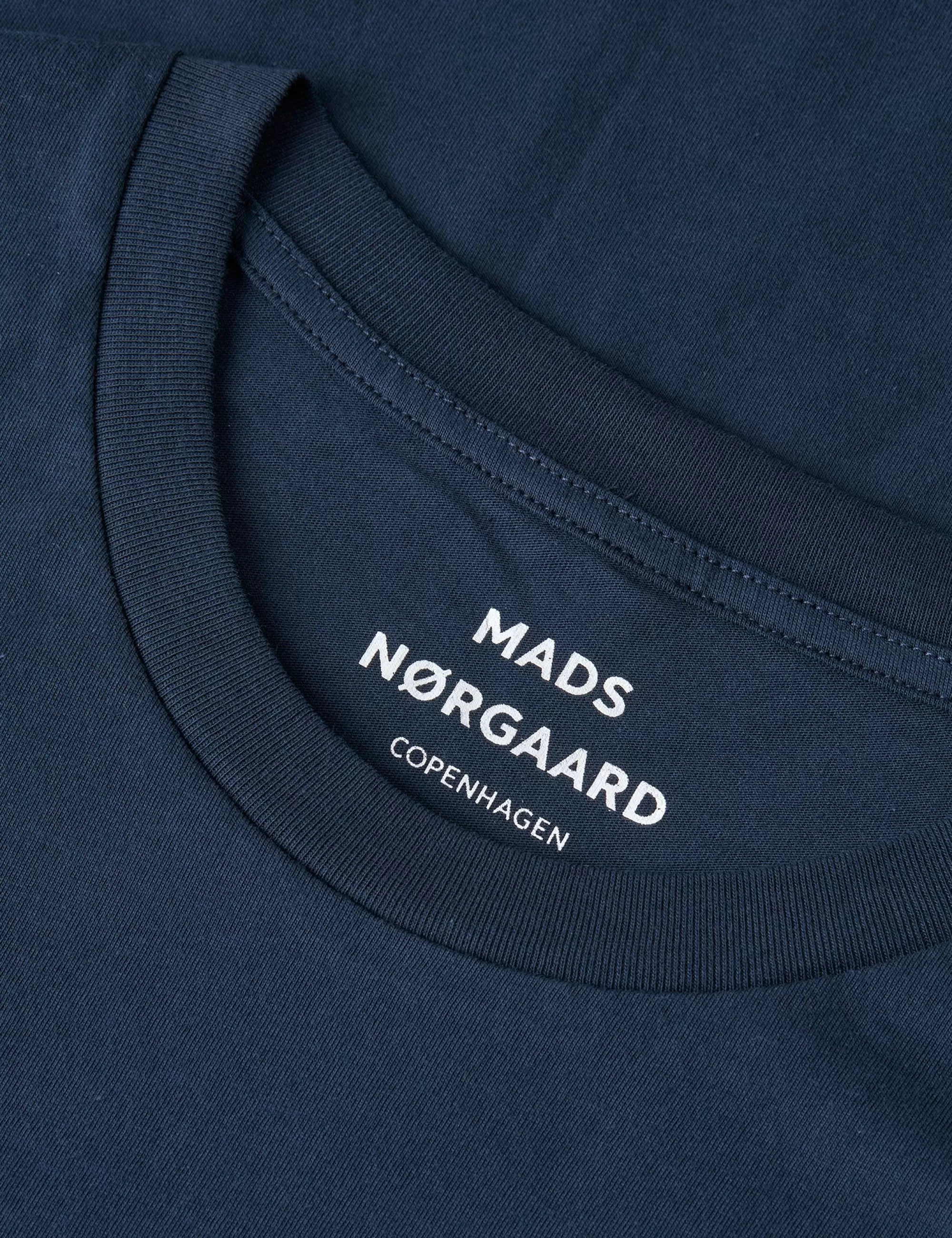 MADS NØRGAARD Organic Thor Tee Navy Best