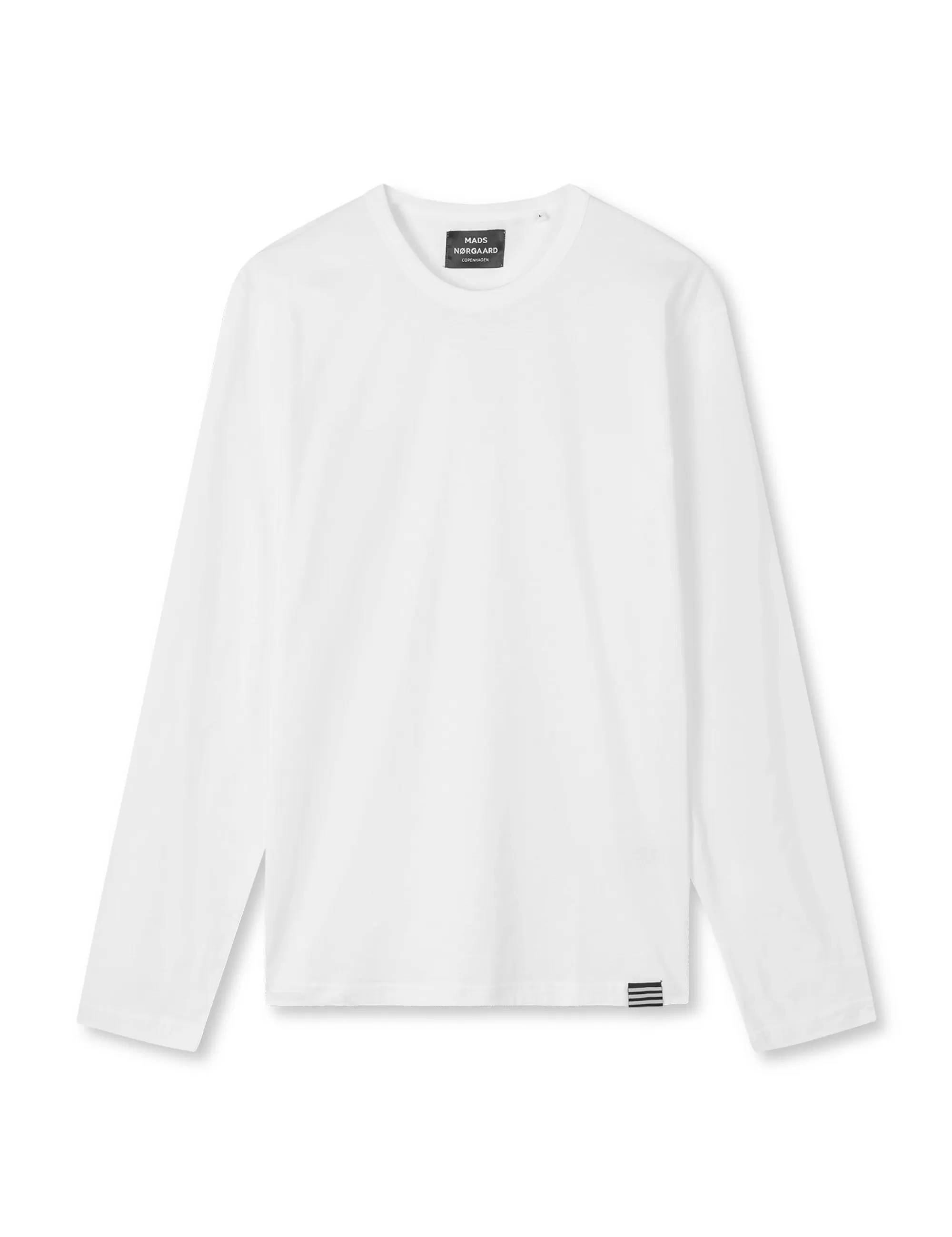 MADS NØRGAARD Organic Thor Tee LS White Cheap