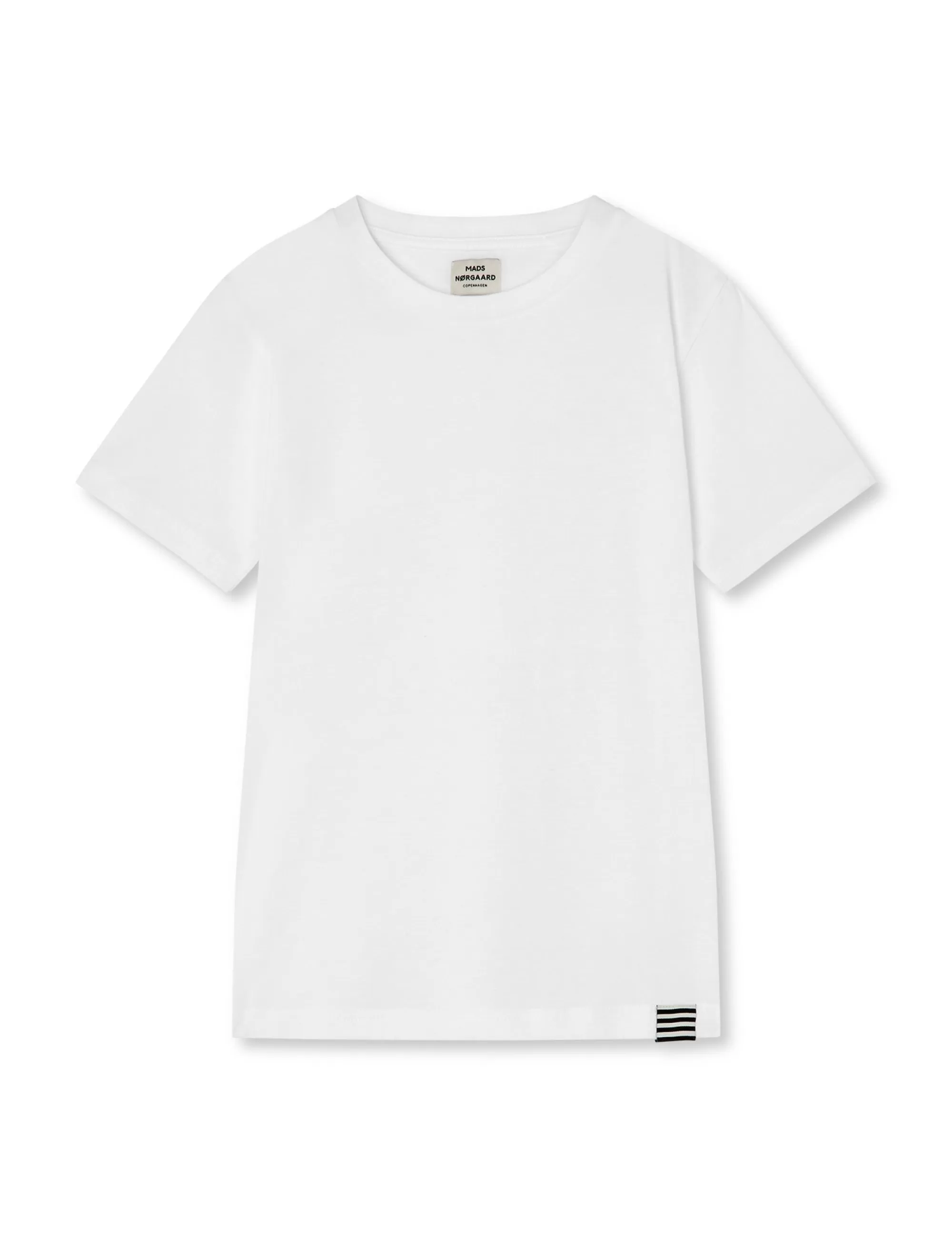 MADS NØRGAARD Organic Thorlino Tee FAV White Best