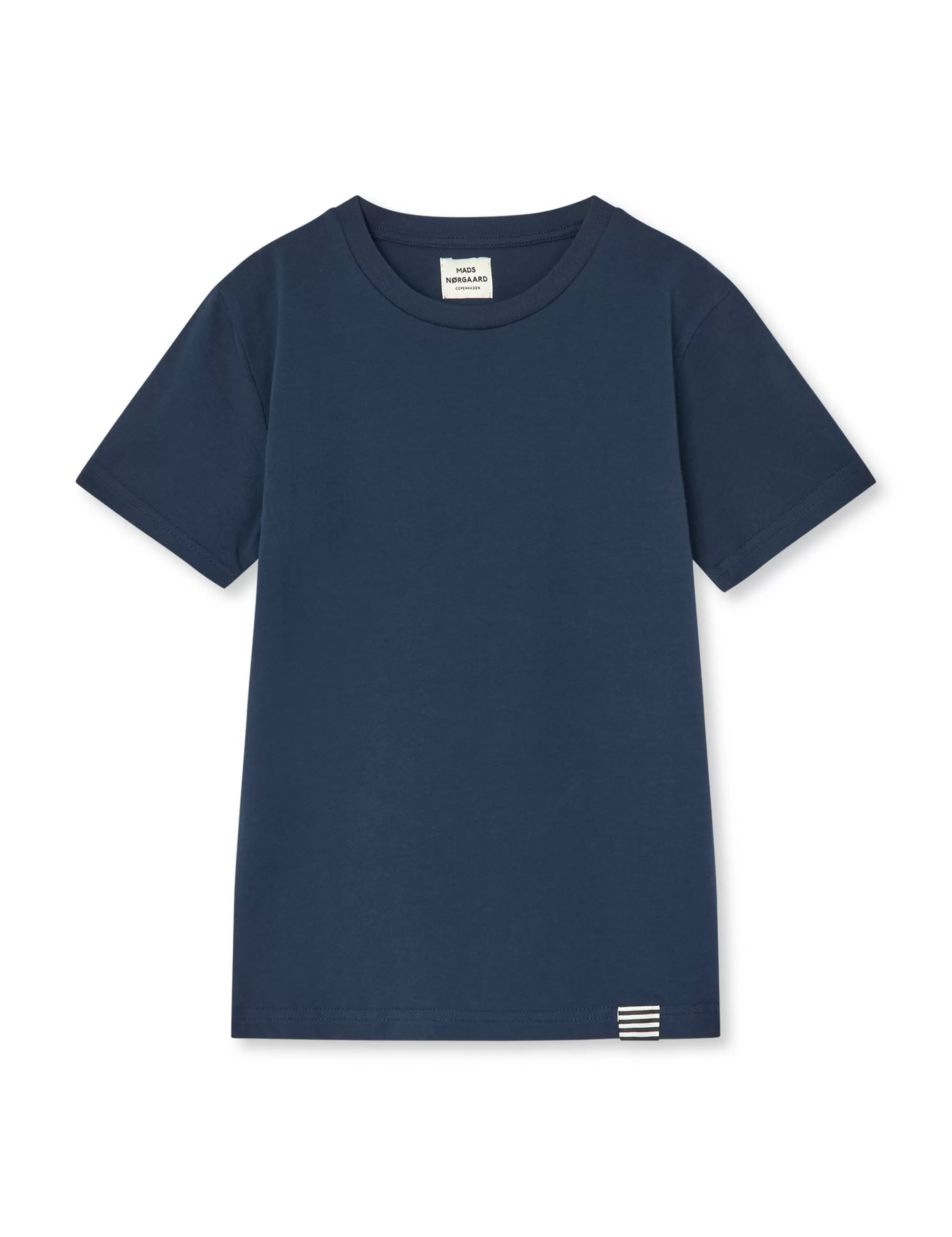 MADS NØRGAARD Organic Thorlino Tee FAV Navy Cheap