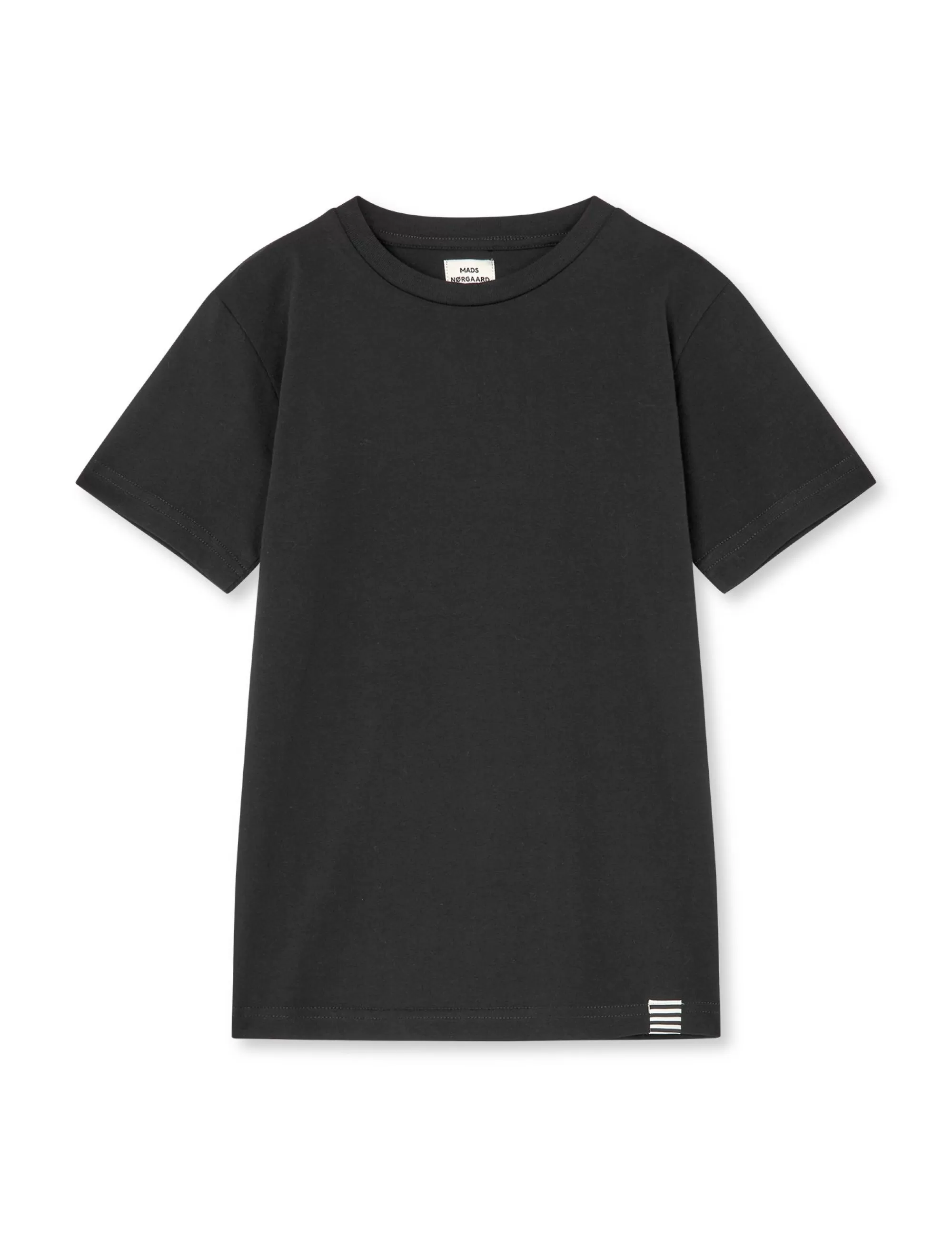 MADS NØRGAARD Organic Thorlino Tee FAV Black Best Sale