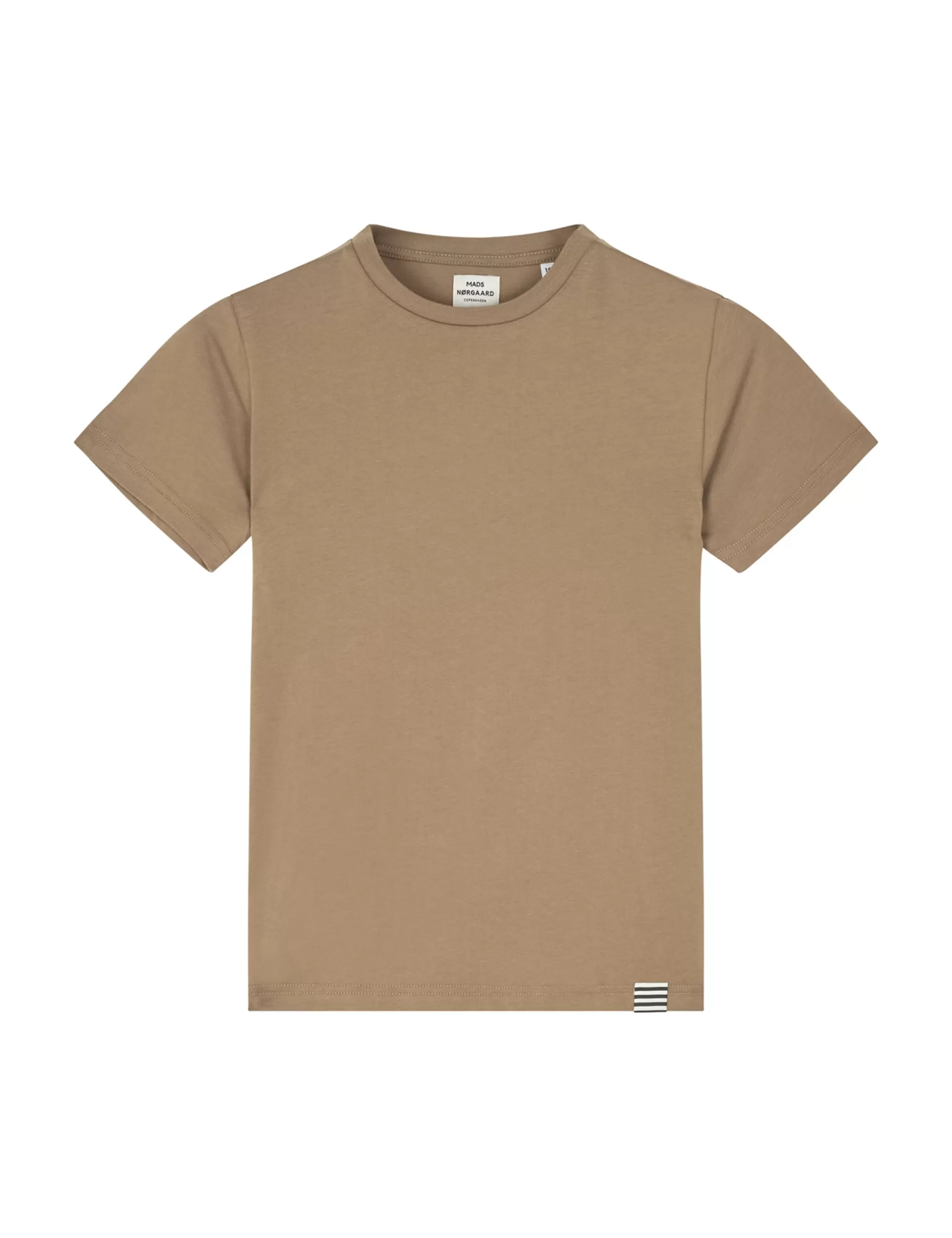 MADS NØRGAARD Organic Thorlino Tee FAV Lead Gray Online