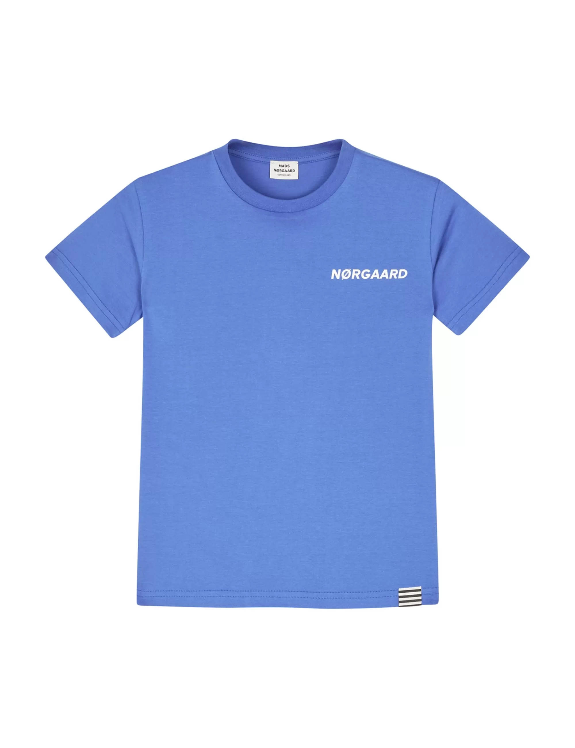 MADS NØRGAARD Printed Tee Thorlino Tee Amparo Blue Shop