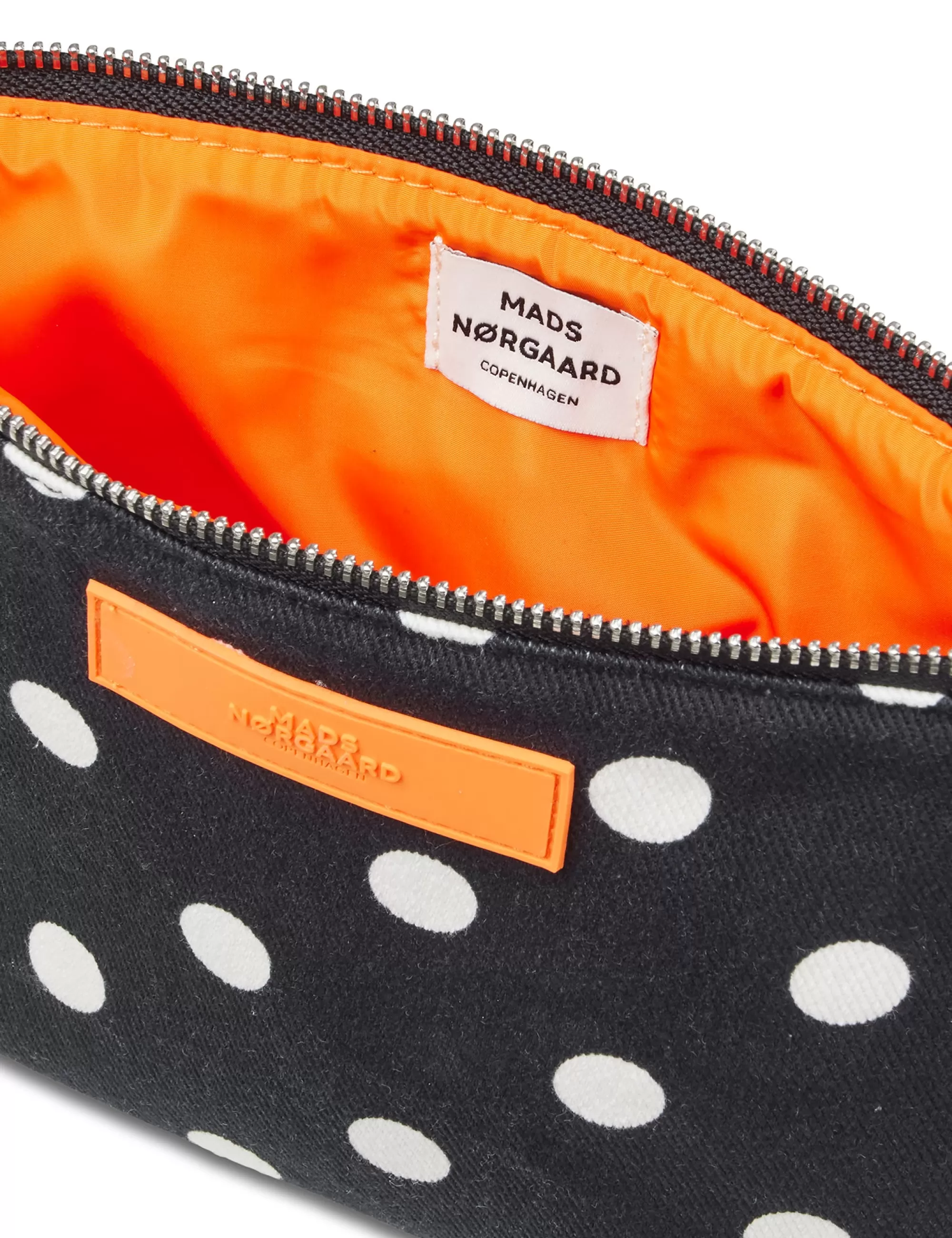 MADS NØRGAARD Recy Cotton AOP Hof Bag Dot AOP Black Store