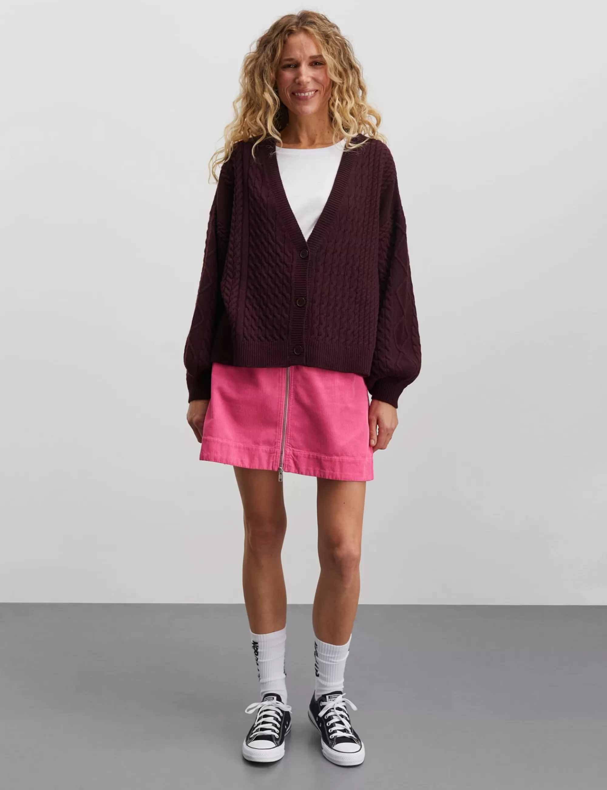 MADS NØRGAARD Recycled Wool Mix Ricky Cardigan Sassafras Fashion