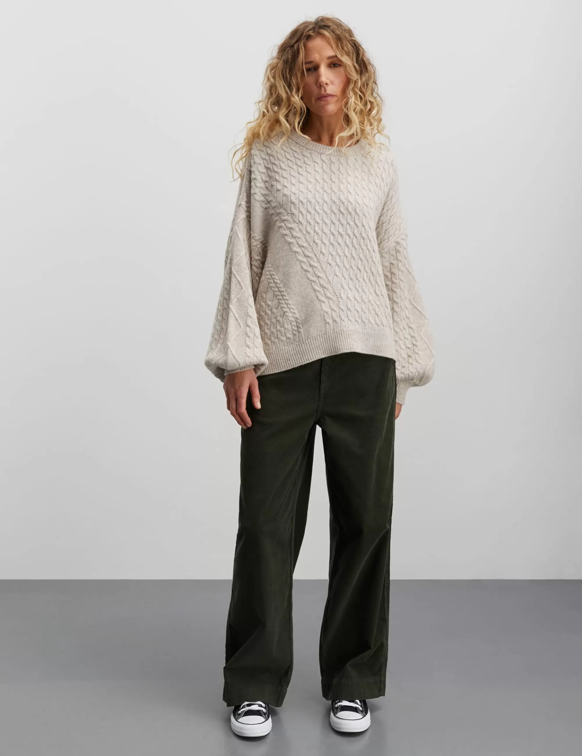 MADS NØRGAARD Recycled Wool Mix Rokko Sweater Incense Outlet