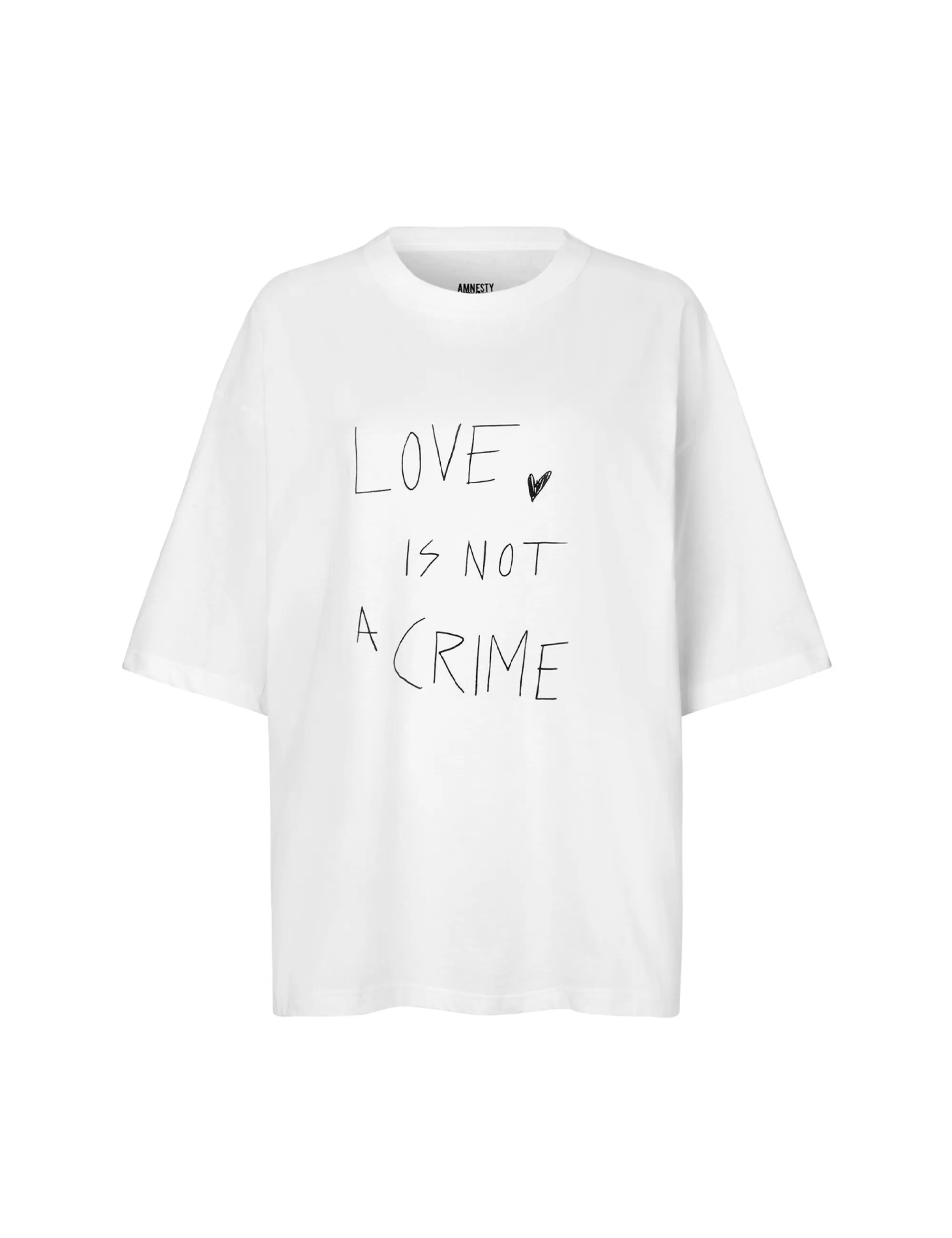 MADS NØRGAARD Single Organic Love Tee Cloud Dancer Outlet