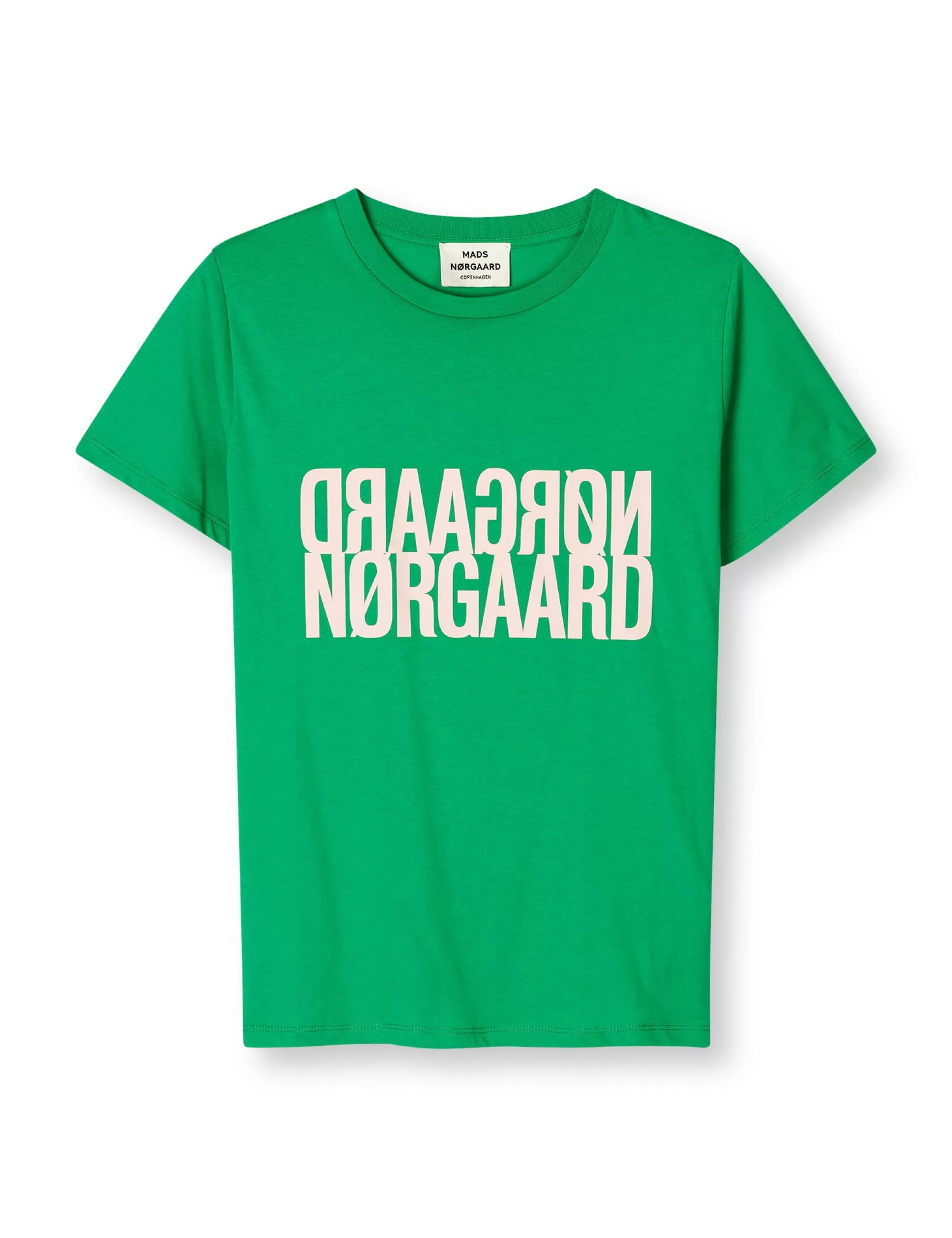 MADS NØRGAARD Single Organic Trenda P Tee Bright Green Best