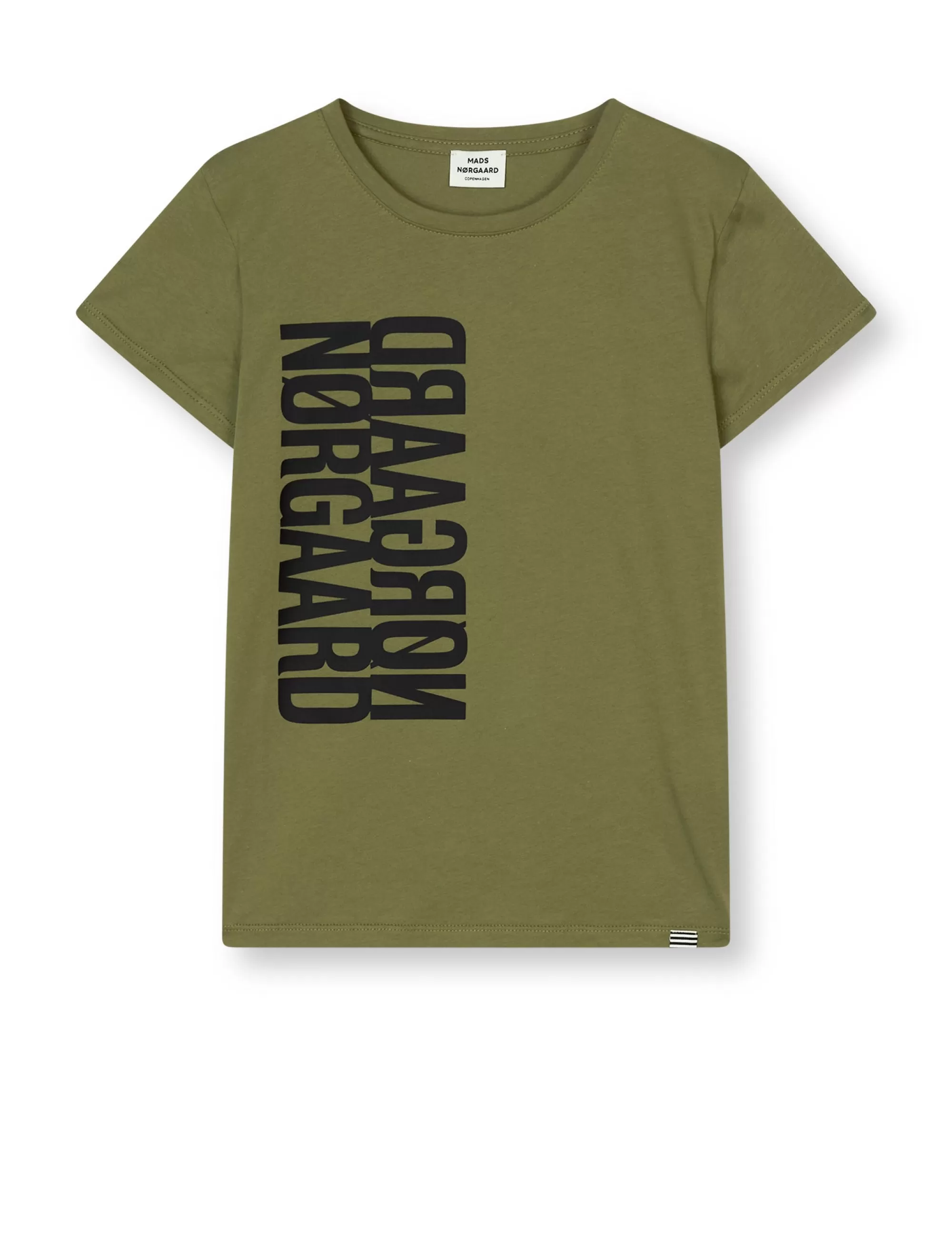 MADS NØRGAARD Single Organic Tuvina Tee Martini Olive Store