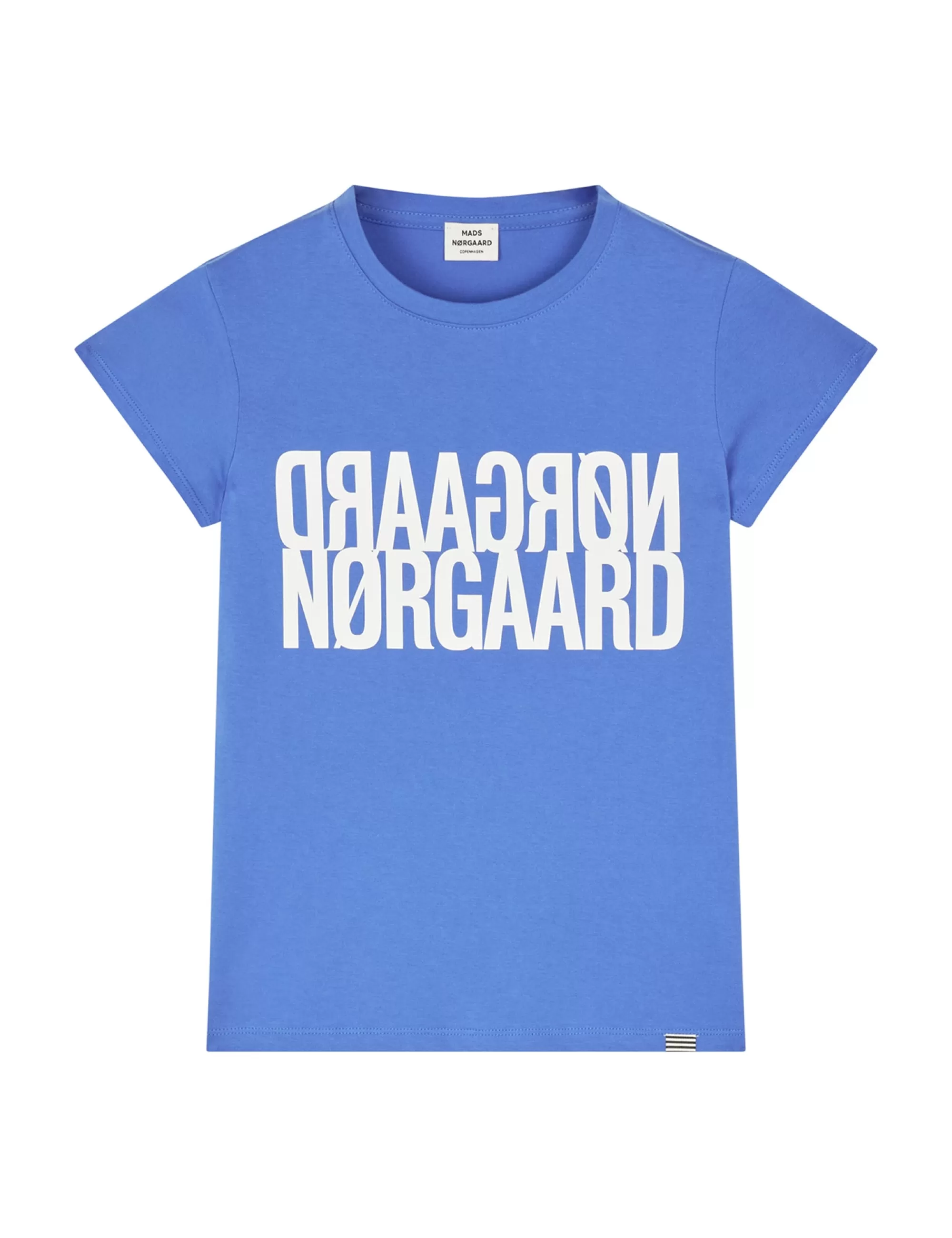 MADS NØRGAARD Single Organic Tuvina Tee Amparo Blue Online