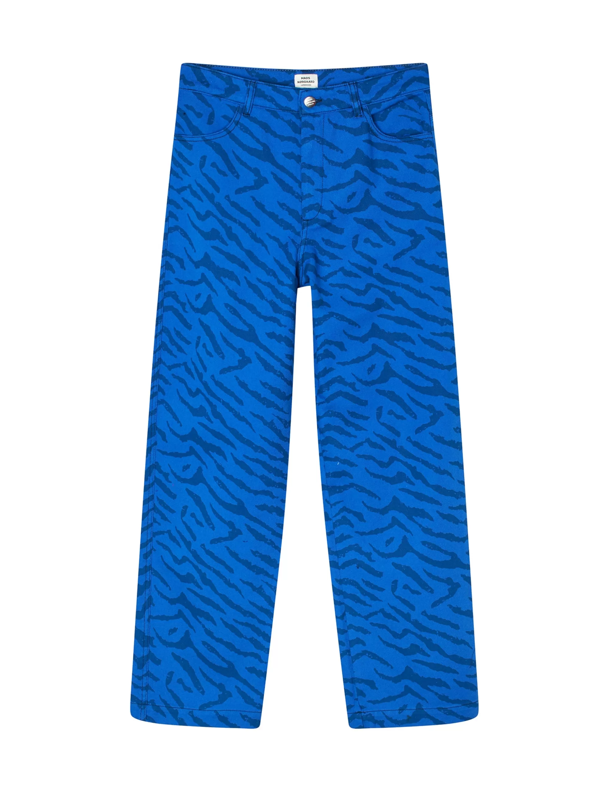 MADS NØRGAARD Sketch Denim Dearest Jeans Denim Zebra AOP/Olympian Blue Online