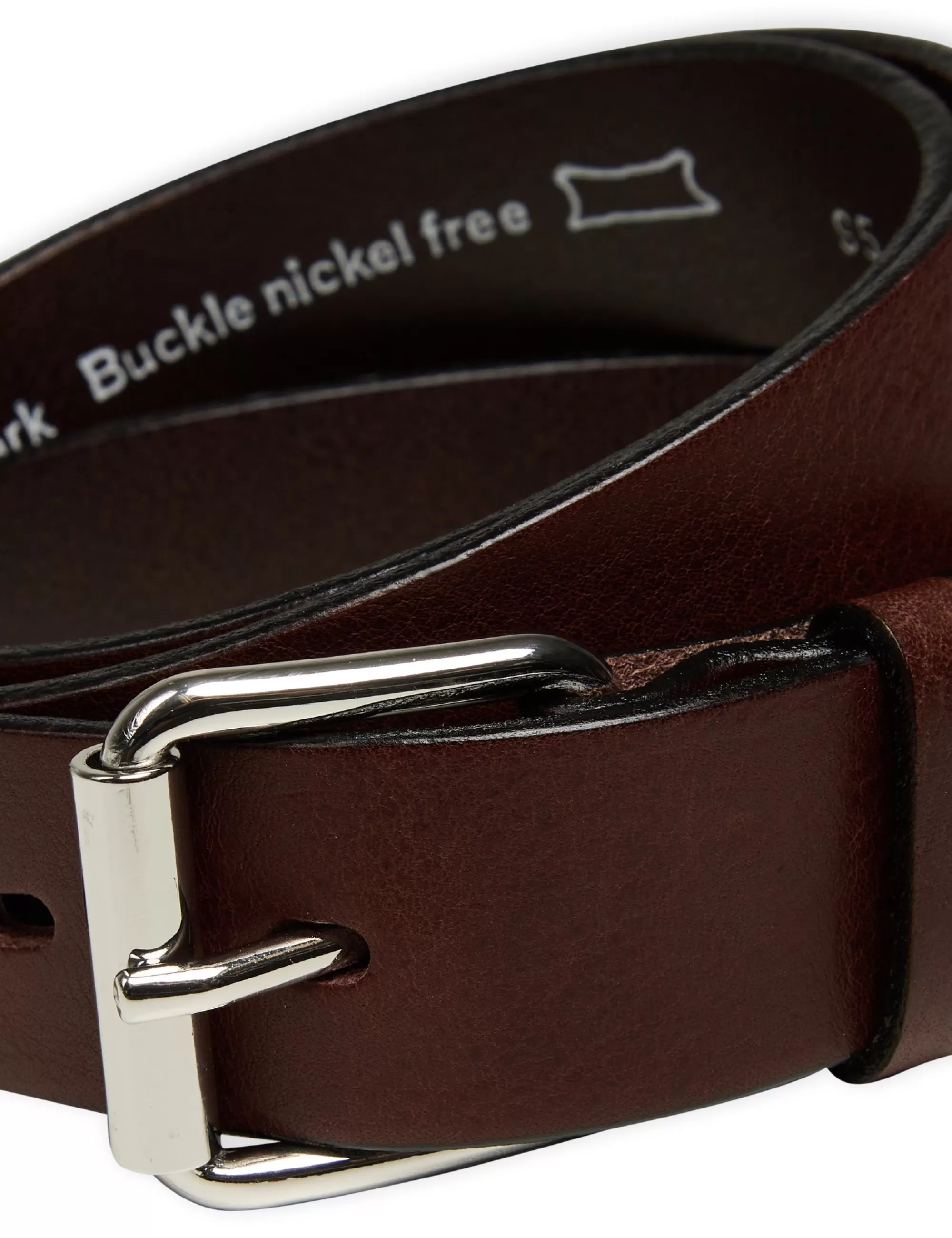 MADS NØRGAARD Skin Ringo Belt Dark Brown Hot