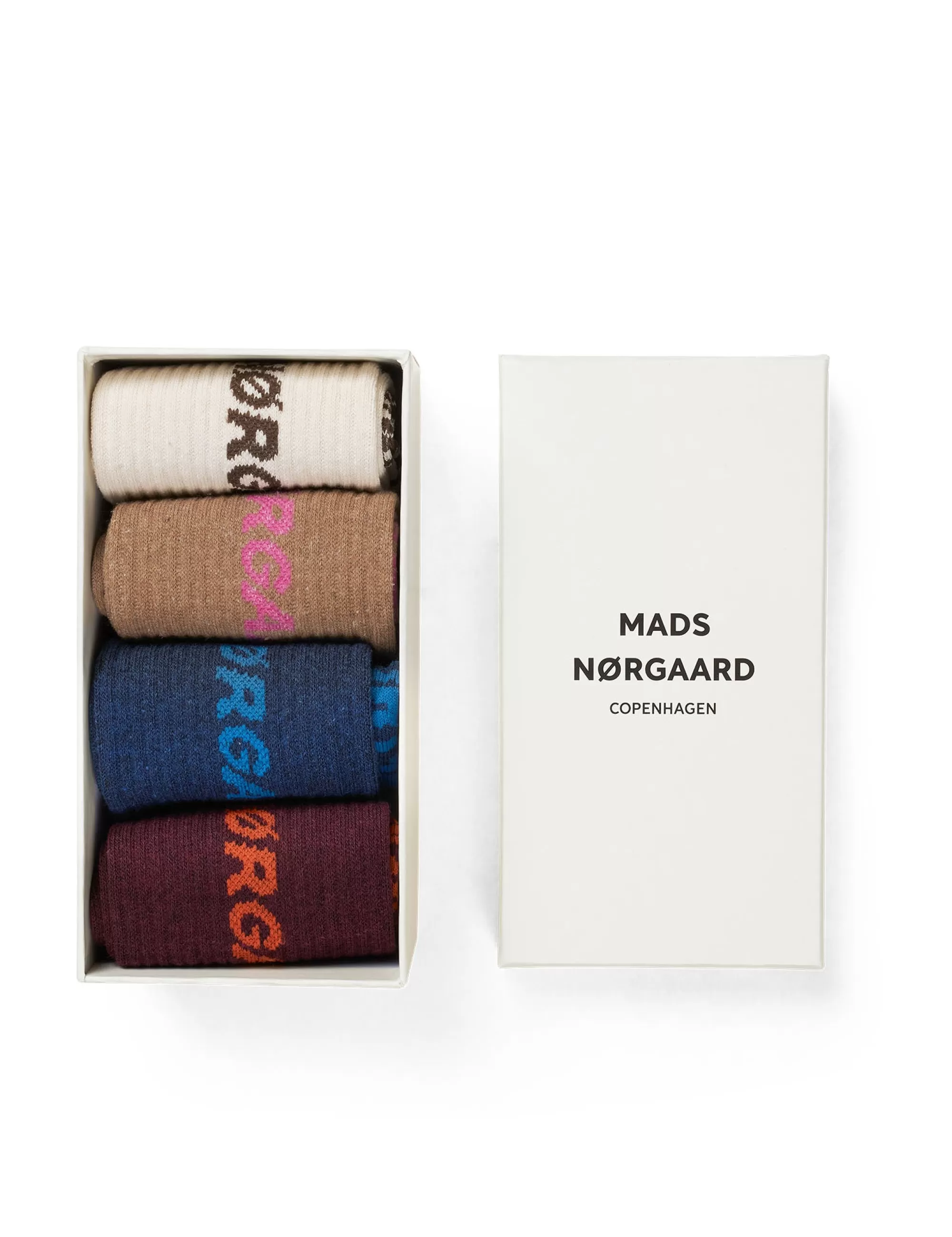 MADS NØRGAARD Sock Box Logo Step Sub Logo Step Best Sale