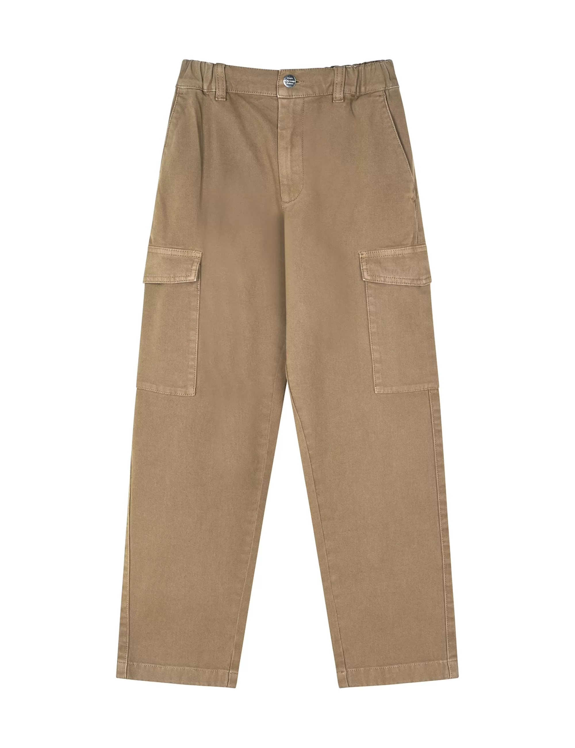 MADS NØRGAARD Soft Canvas Cargoni Pants Lead Gray Online