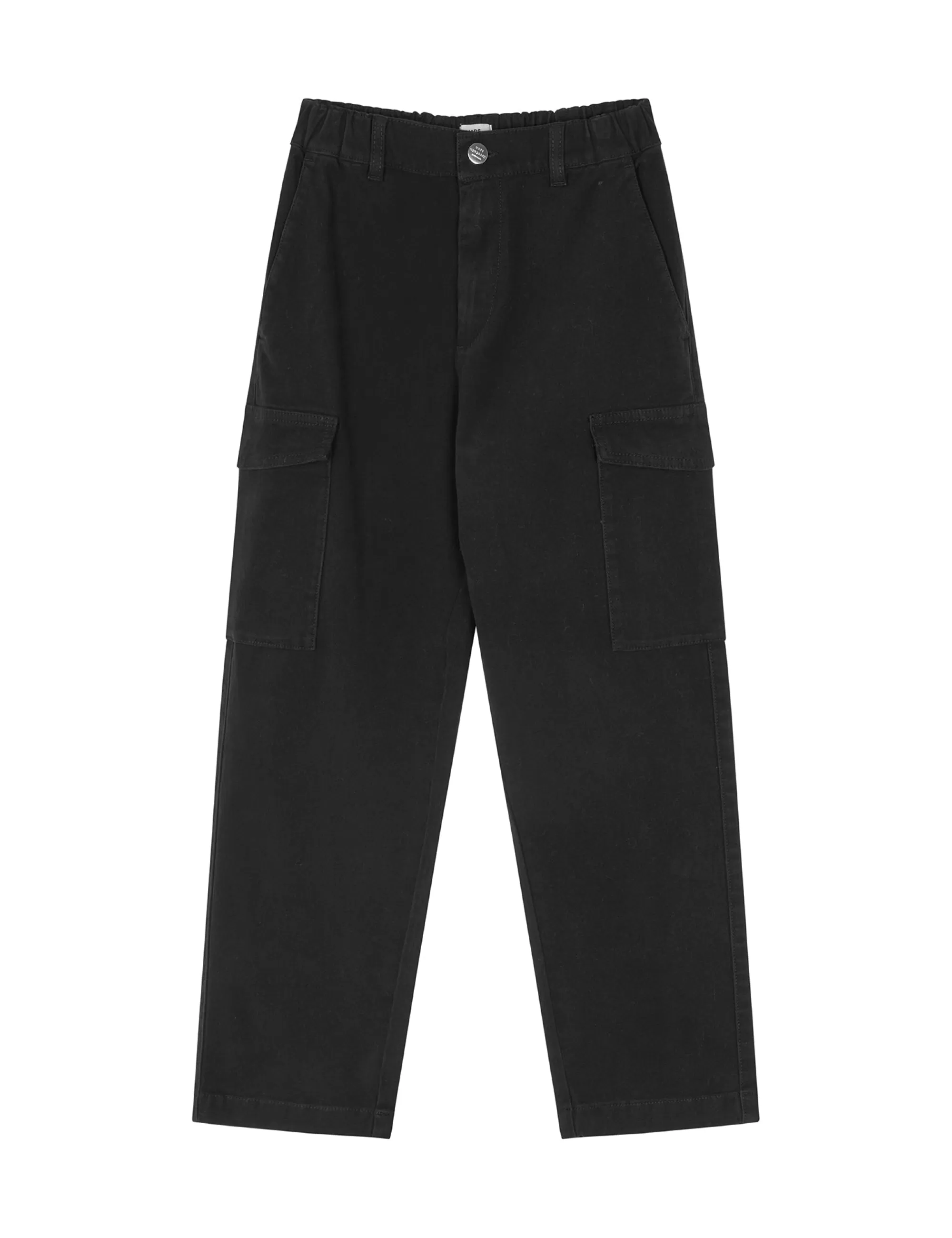 MADS NØRGAARD Soft Canvas Cargoni Pants Black Sale