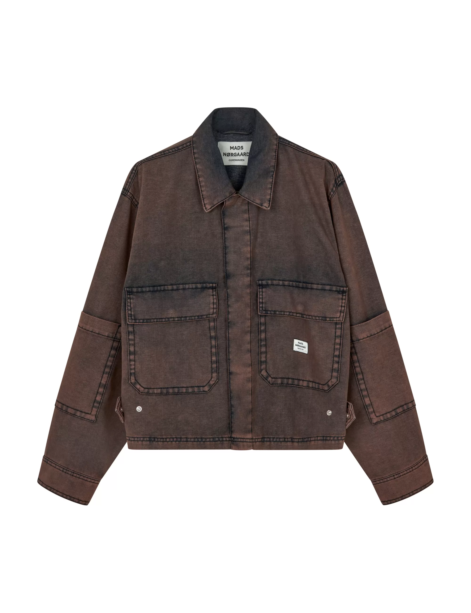 MADS NØRGAARD Soft Denim Soleil Jacket Brown Online