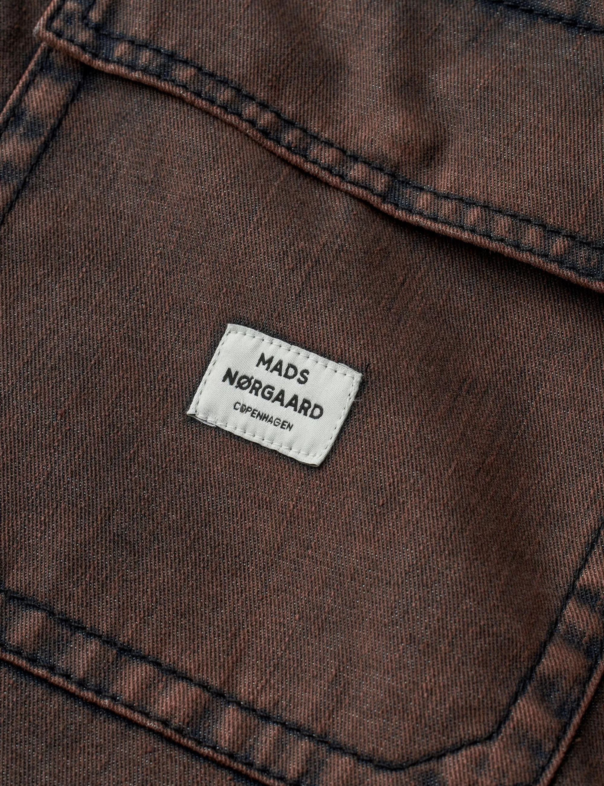 MADS NØRGAARD Soft Denim Soleil Jacket Brown Online