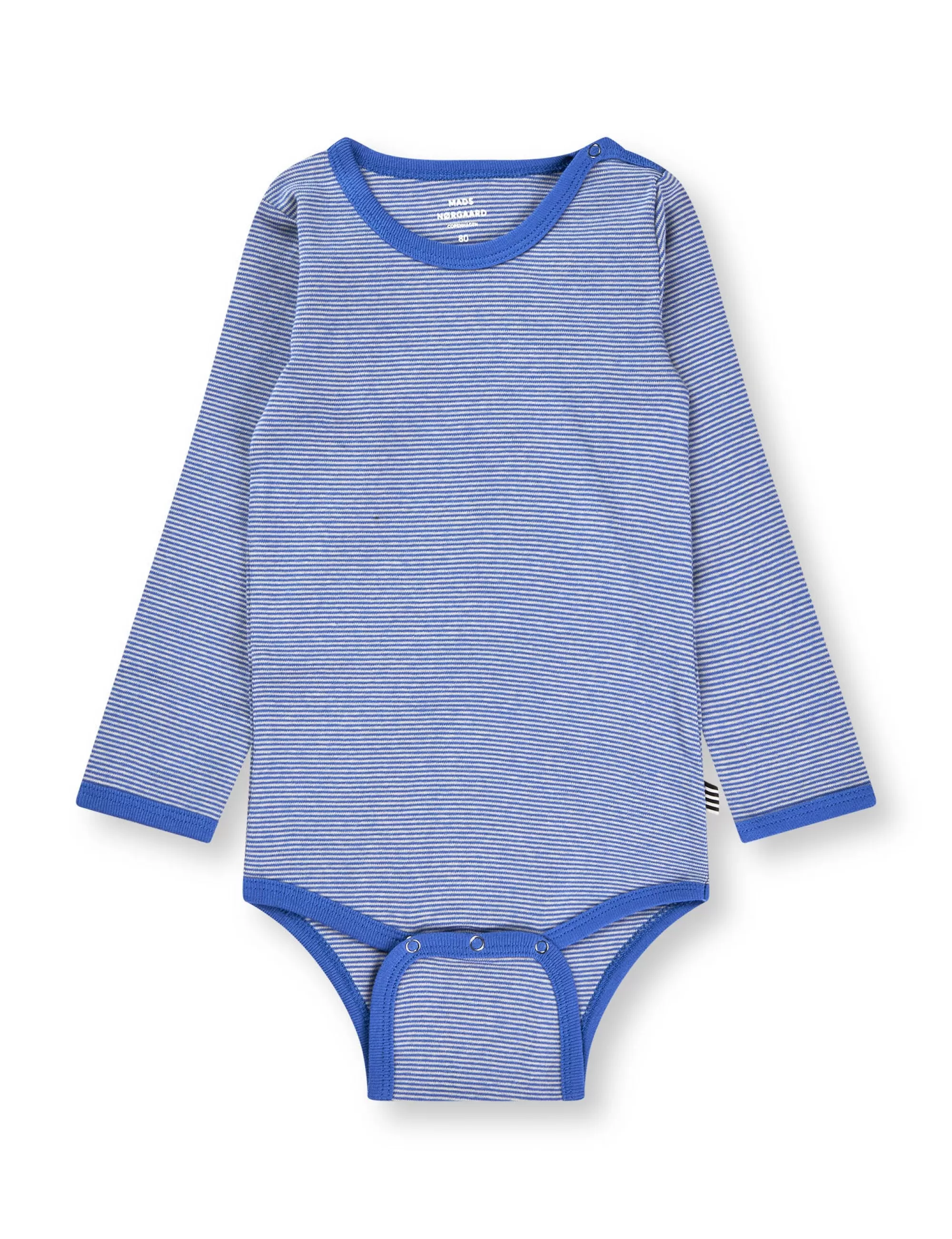 MADS NØRGAARD Soft Micro Striped Body Amparo Blue/Fog Shop