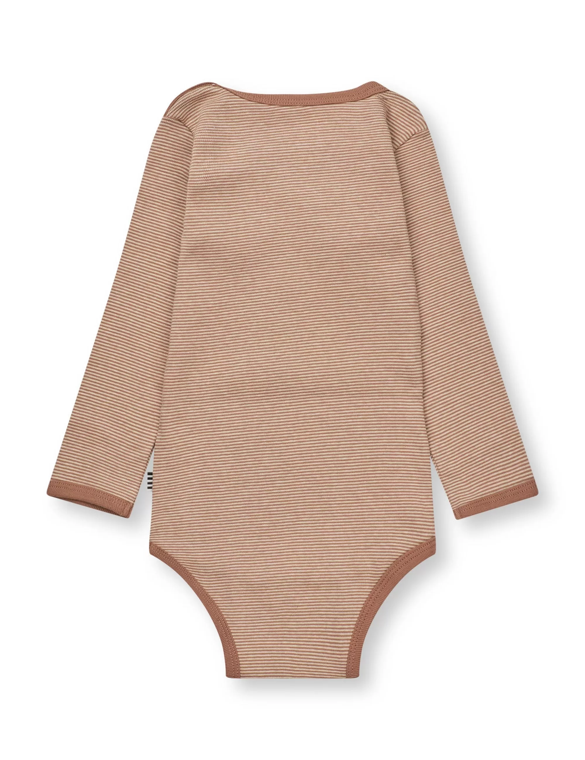 MADS NØRGAARD Soft Micro Striped Body Brownie/Fog Best