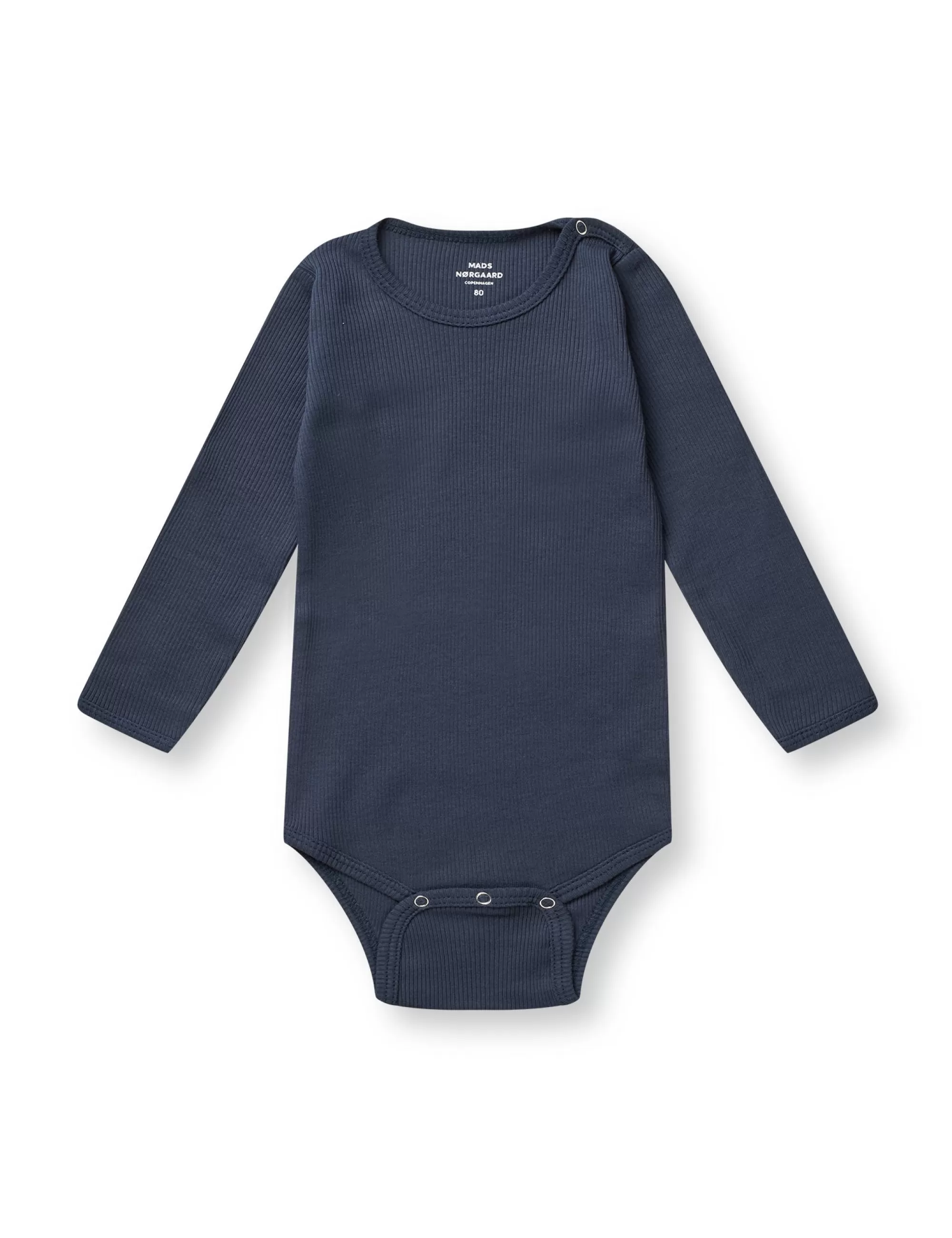 MADS NØRGAARD Soft Solid Rib Body Navy Cheap