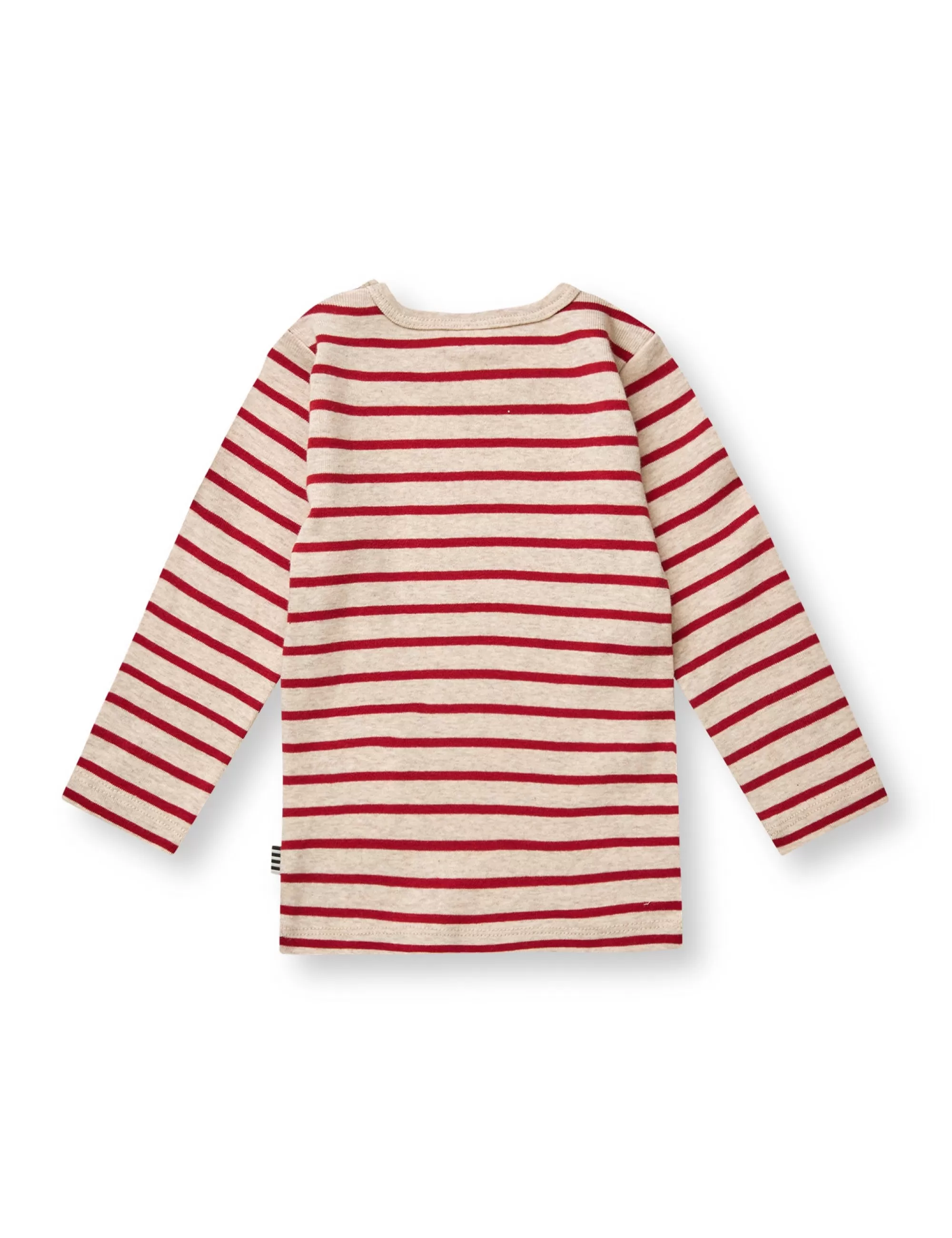 MADS NØRGAARD Soft Striped Rib Tobinino Red / Nature Mel Discount