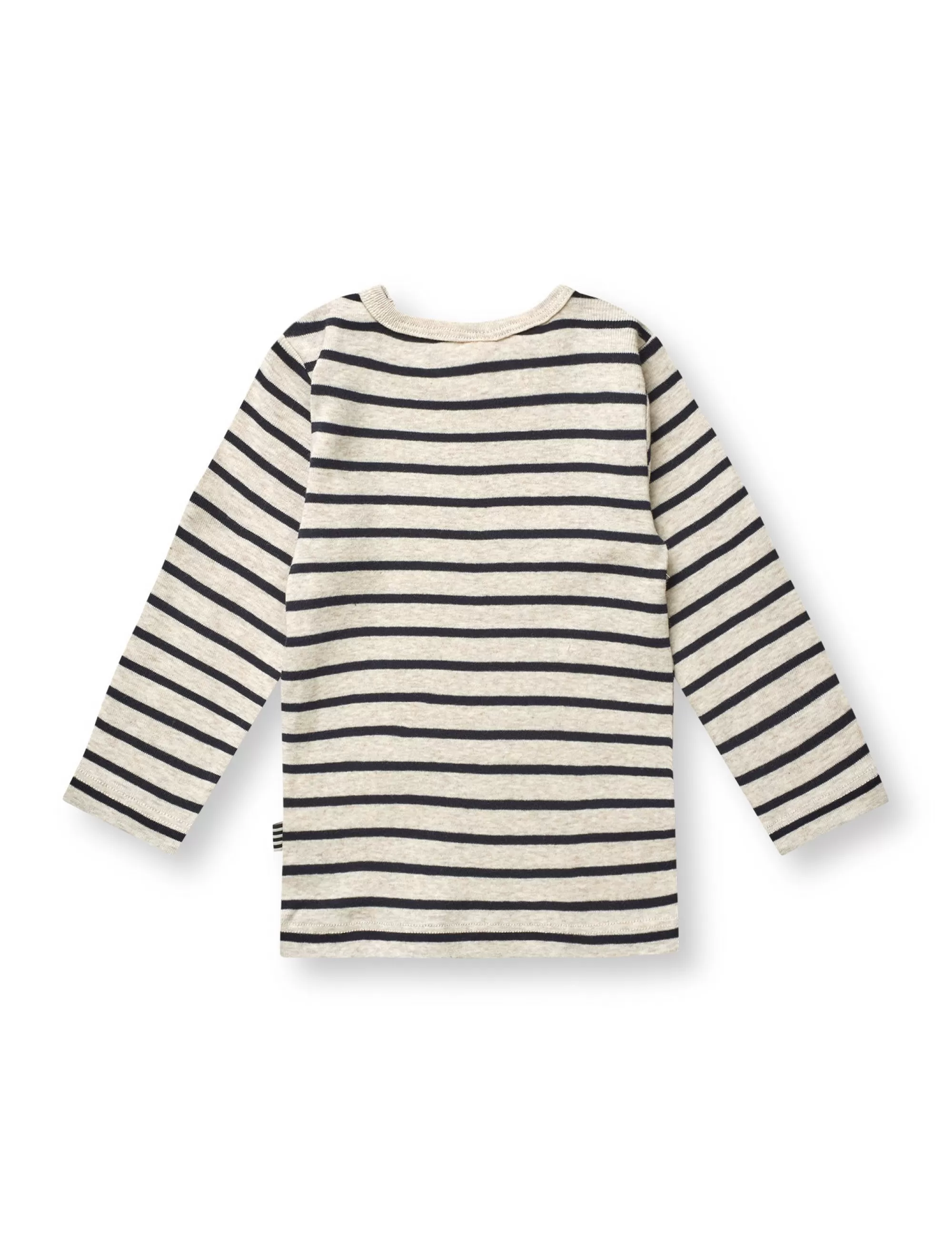 MADS NØRGAARD Soft Striped Rib Tobinino Navy/ Nature Mel Fashion