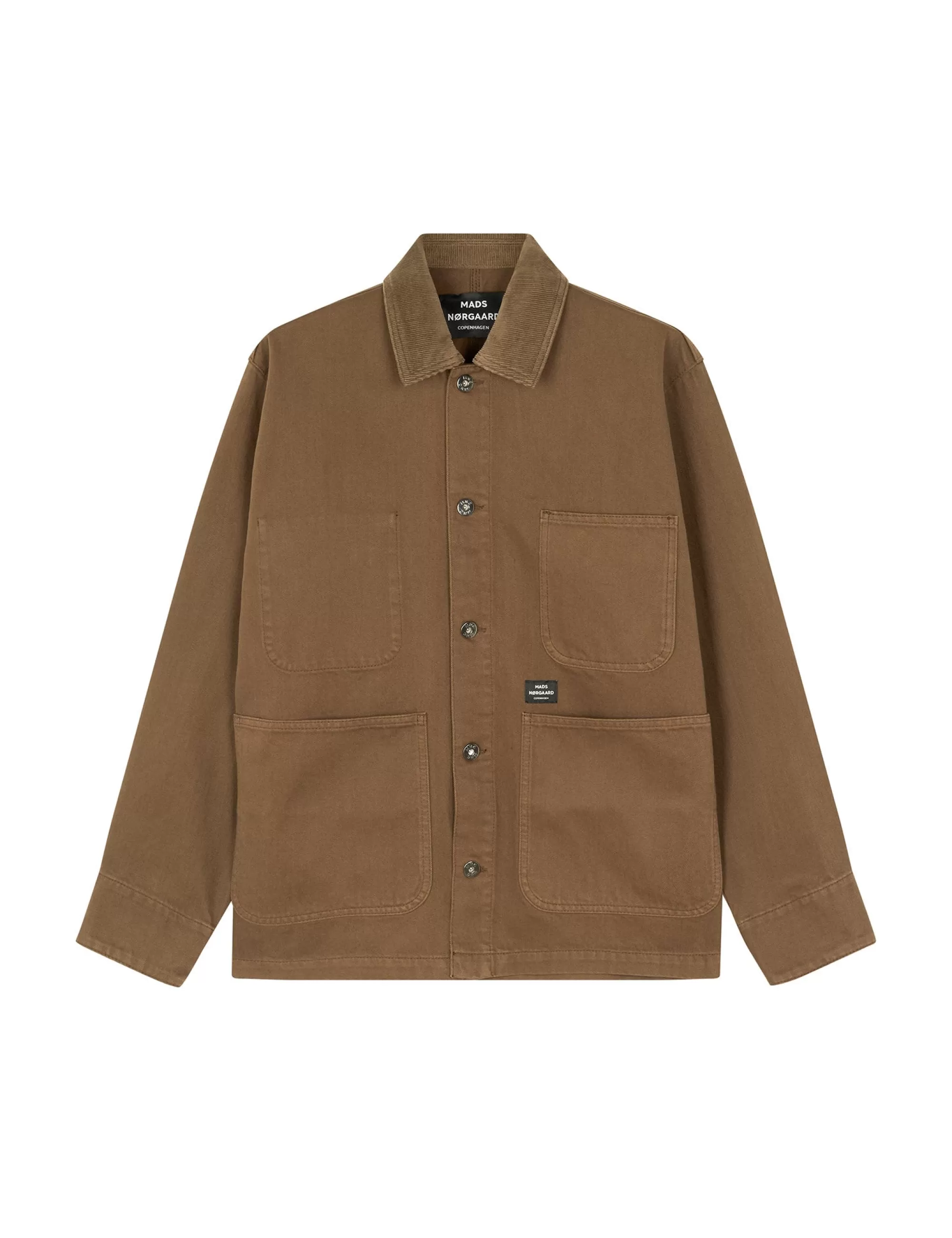 MADS NØRGAARD Soil Denim Chore Jacket Desert Palm Shop