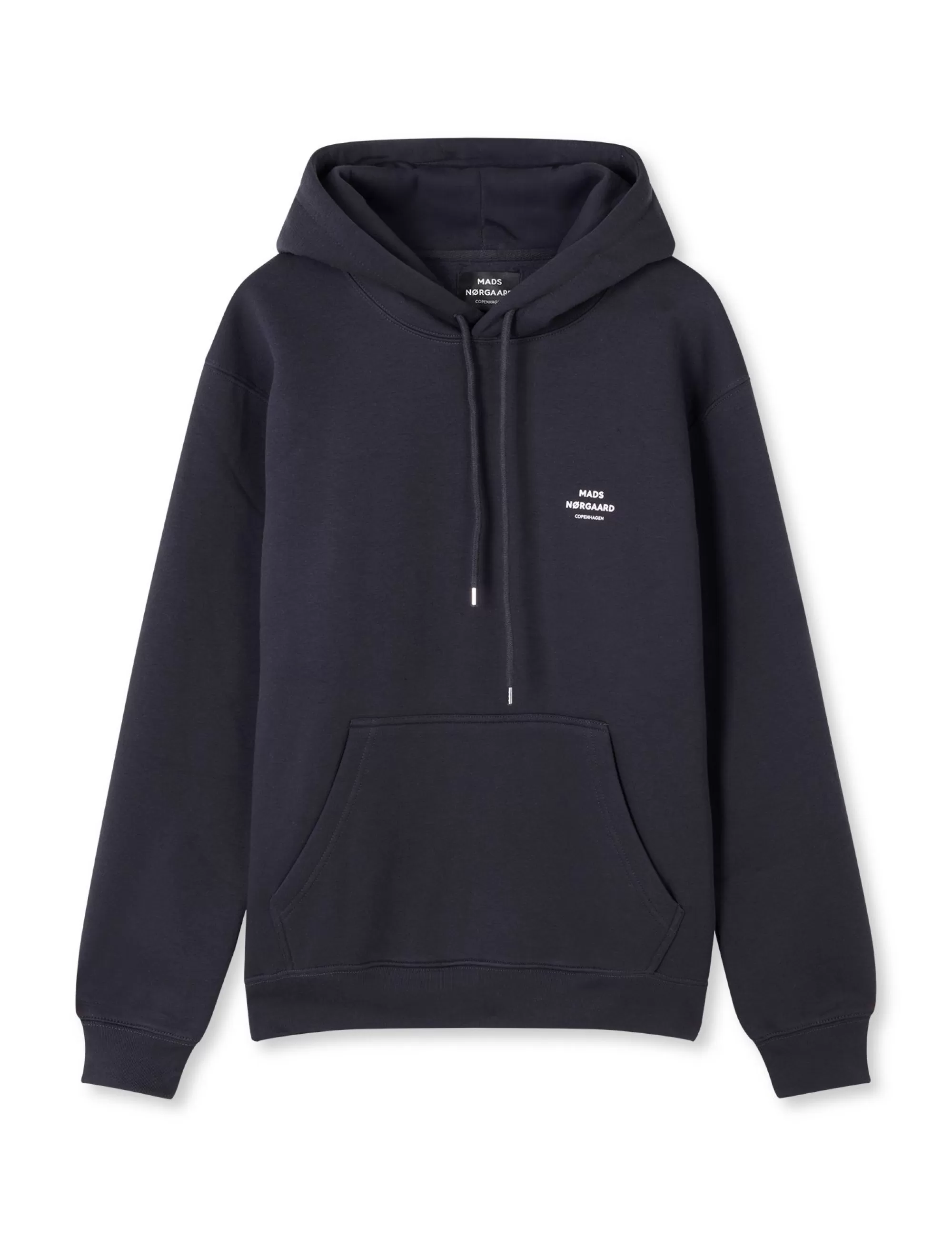 MADS NØRGAARD Standard Hoodie Logo Sweat Deep Well Fashion