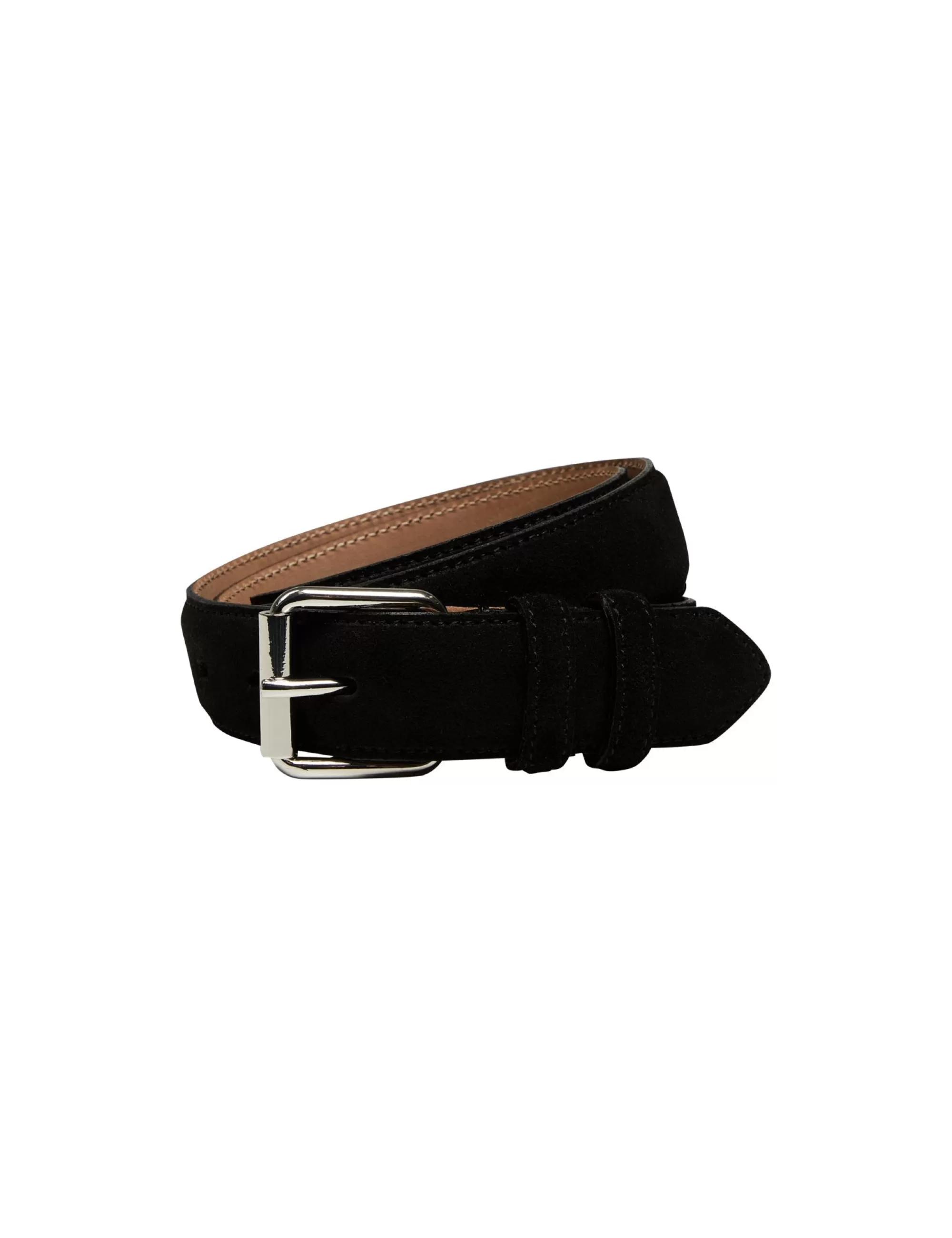 MADS NØRGAARD Suade Liam Belt Black New