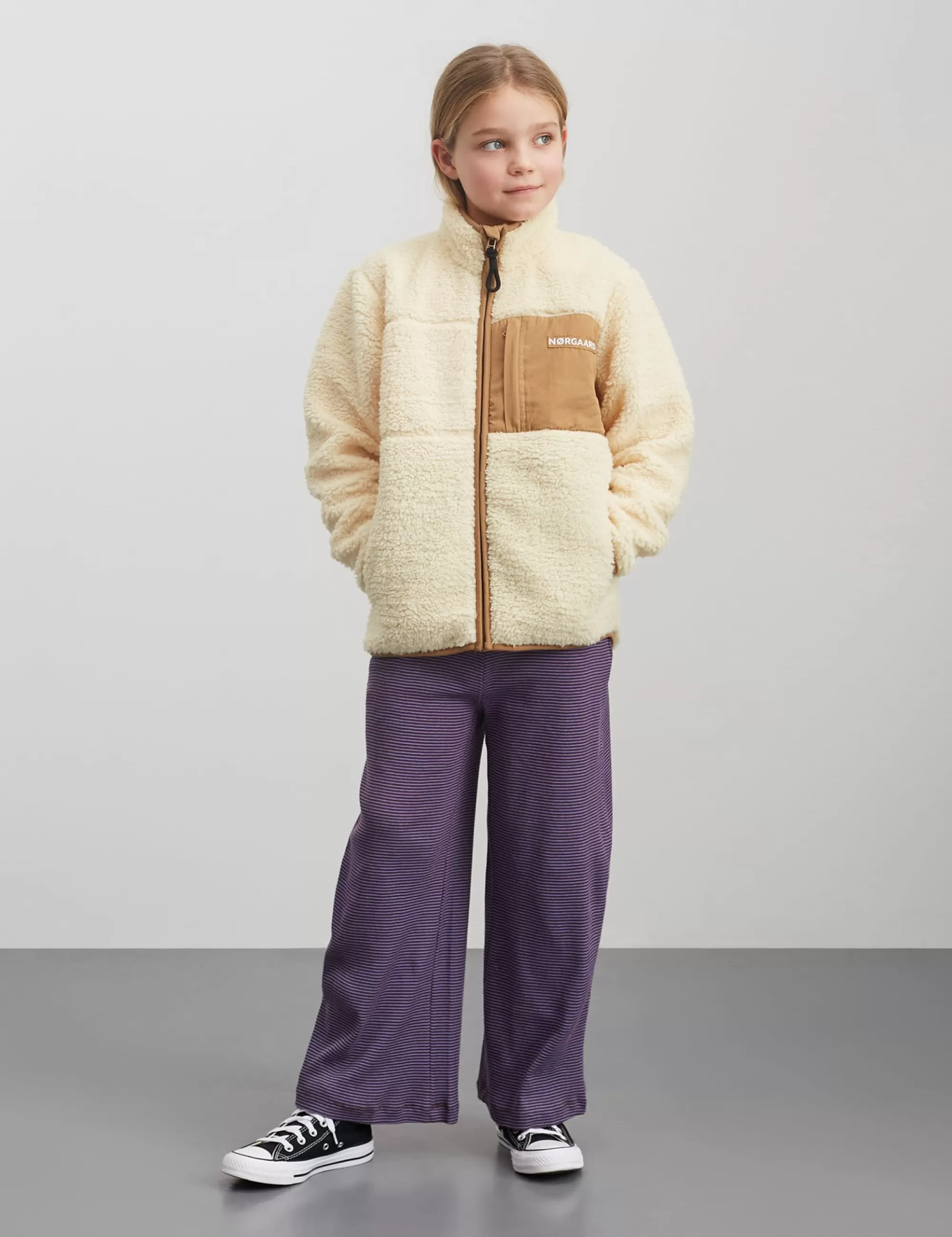 MADS NØRGAARD Teddy Fleece Jeffo Jacket Vanilla Custard Flash Sale