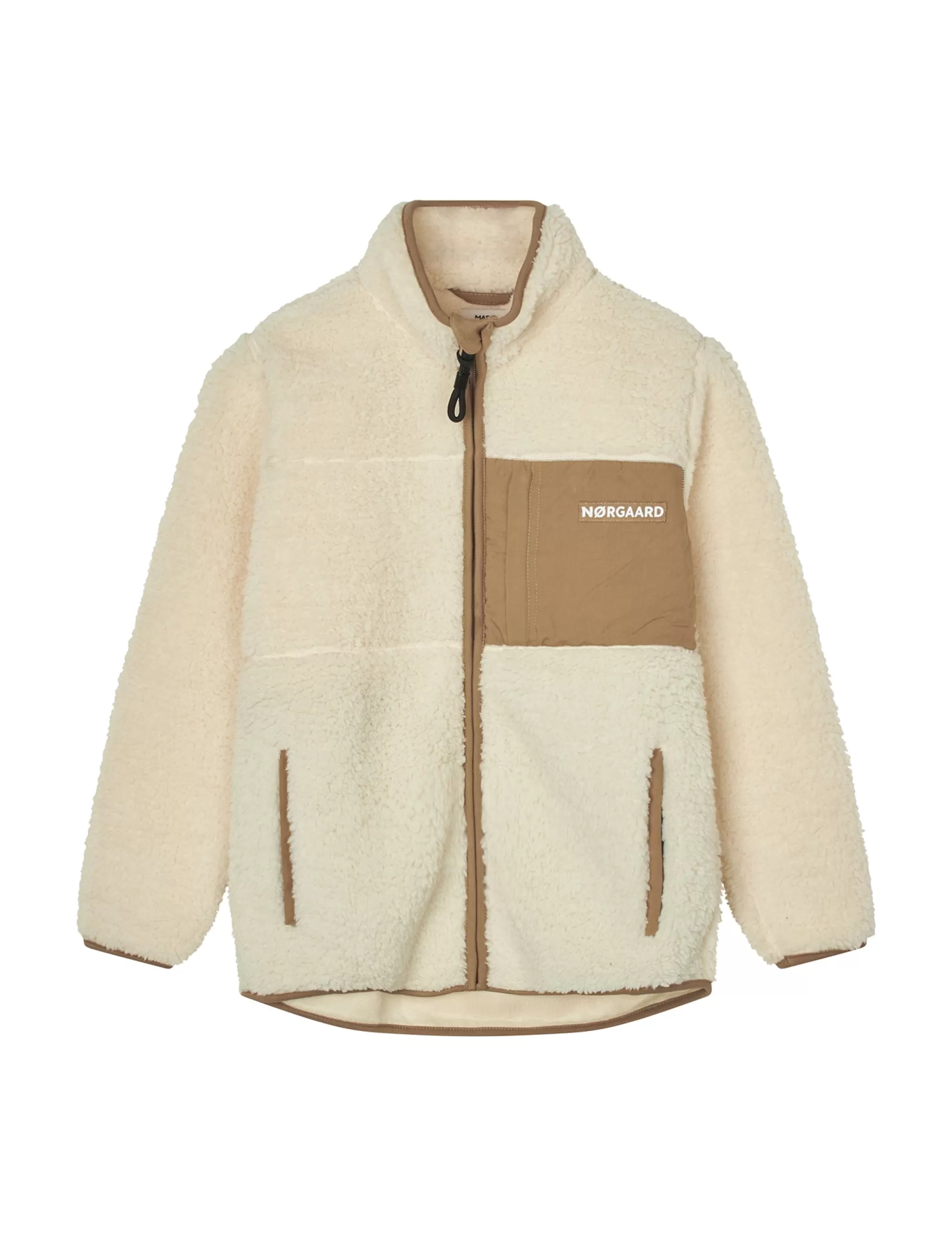 MADS NØRGAARD Teddy Fleece Jeffo Jacket Vanilla Custard Flash Sale