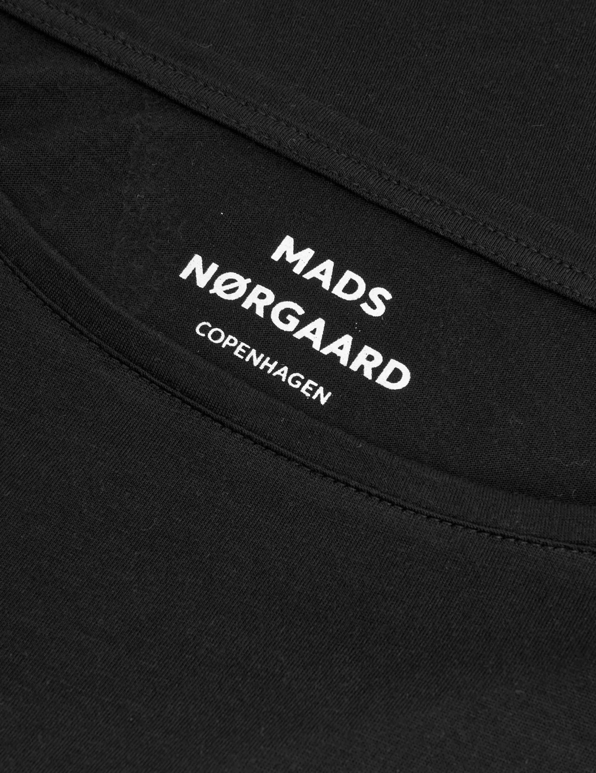 MADS NØRGAARD Tence Morty Tee Black Store