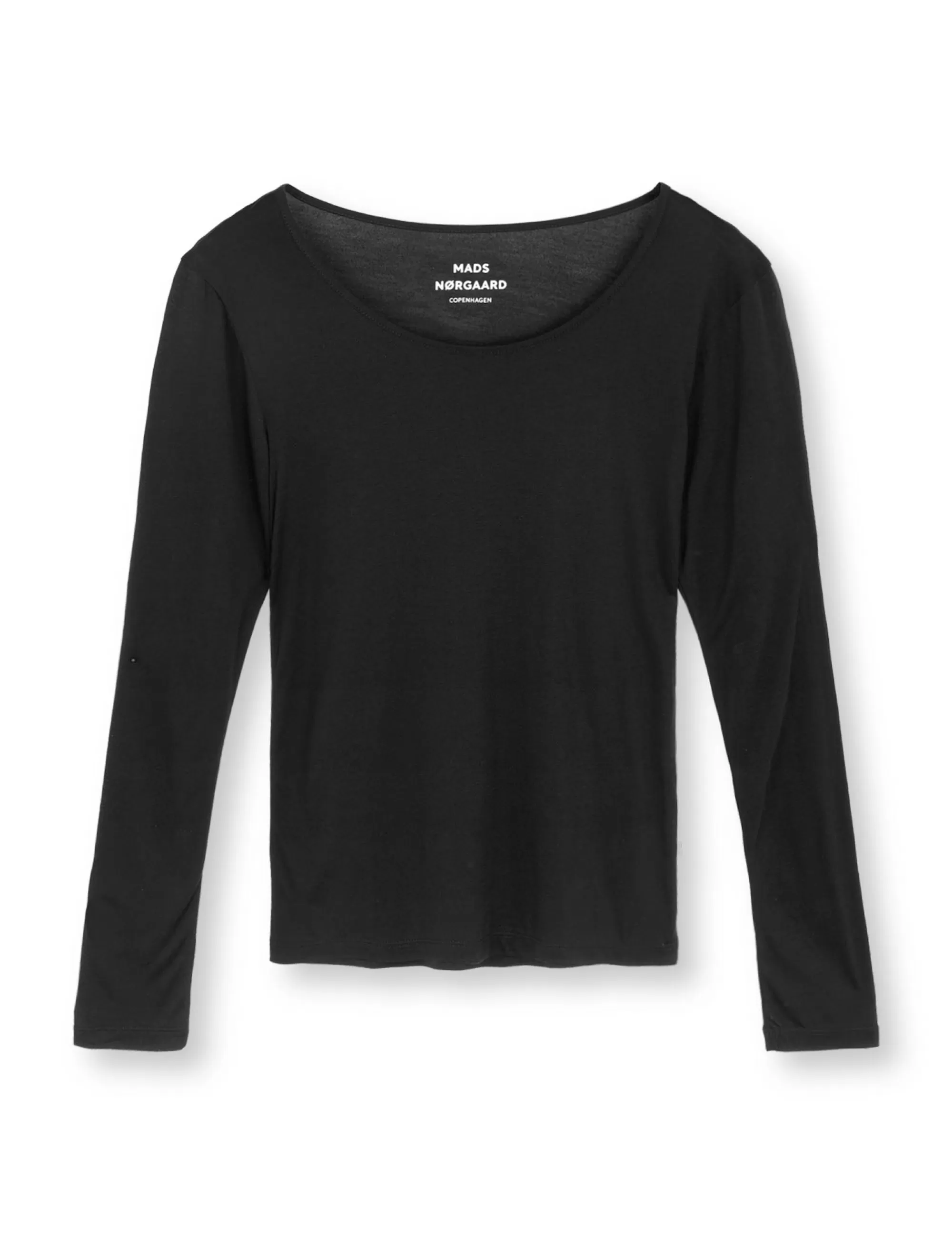 MADS NØRGAARD Tence Troy Tee Black Discount