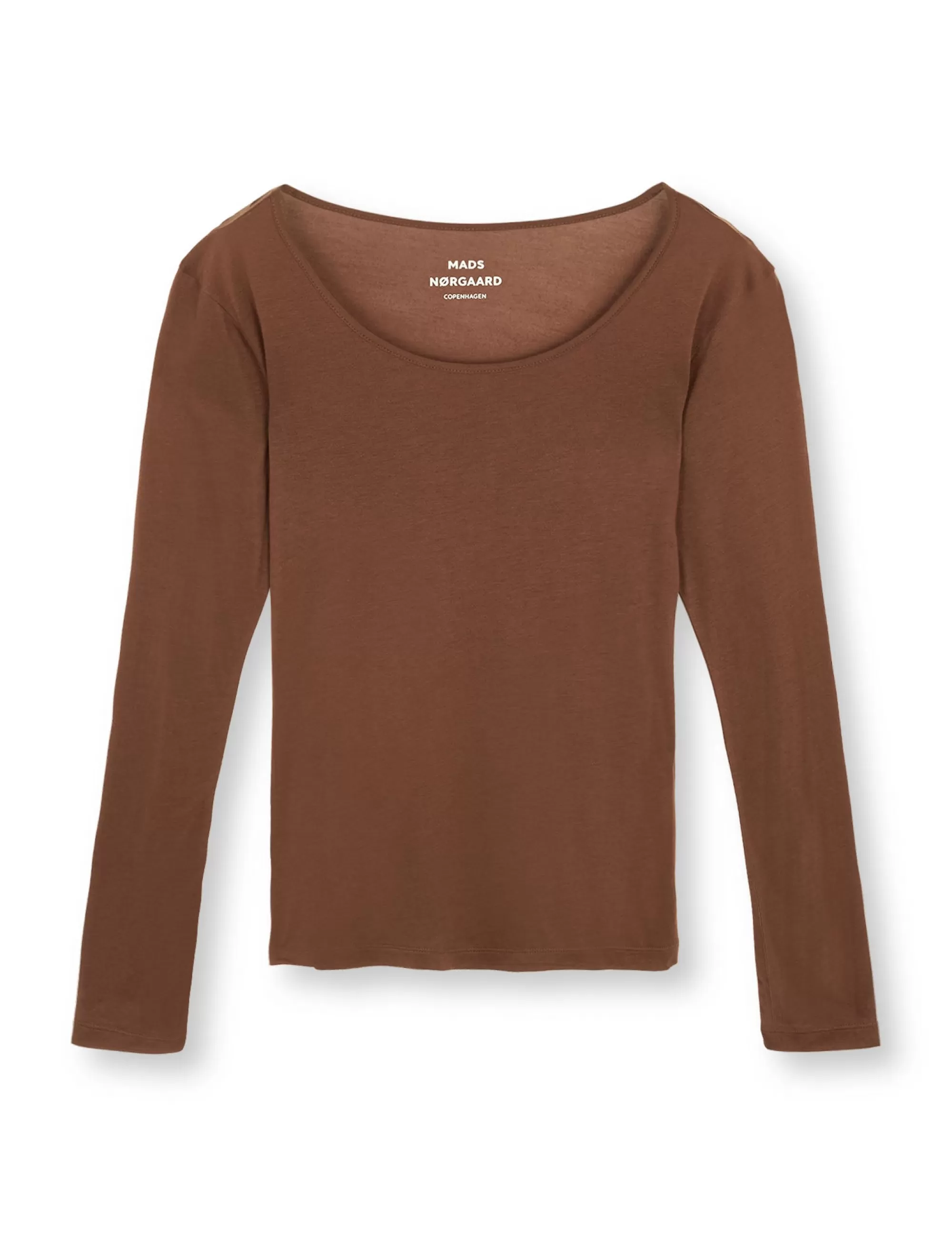 MADS NØRGAARD Tence Troy Tee Cambridge Brown Best Sale