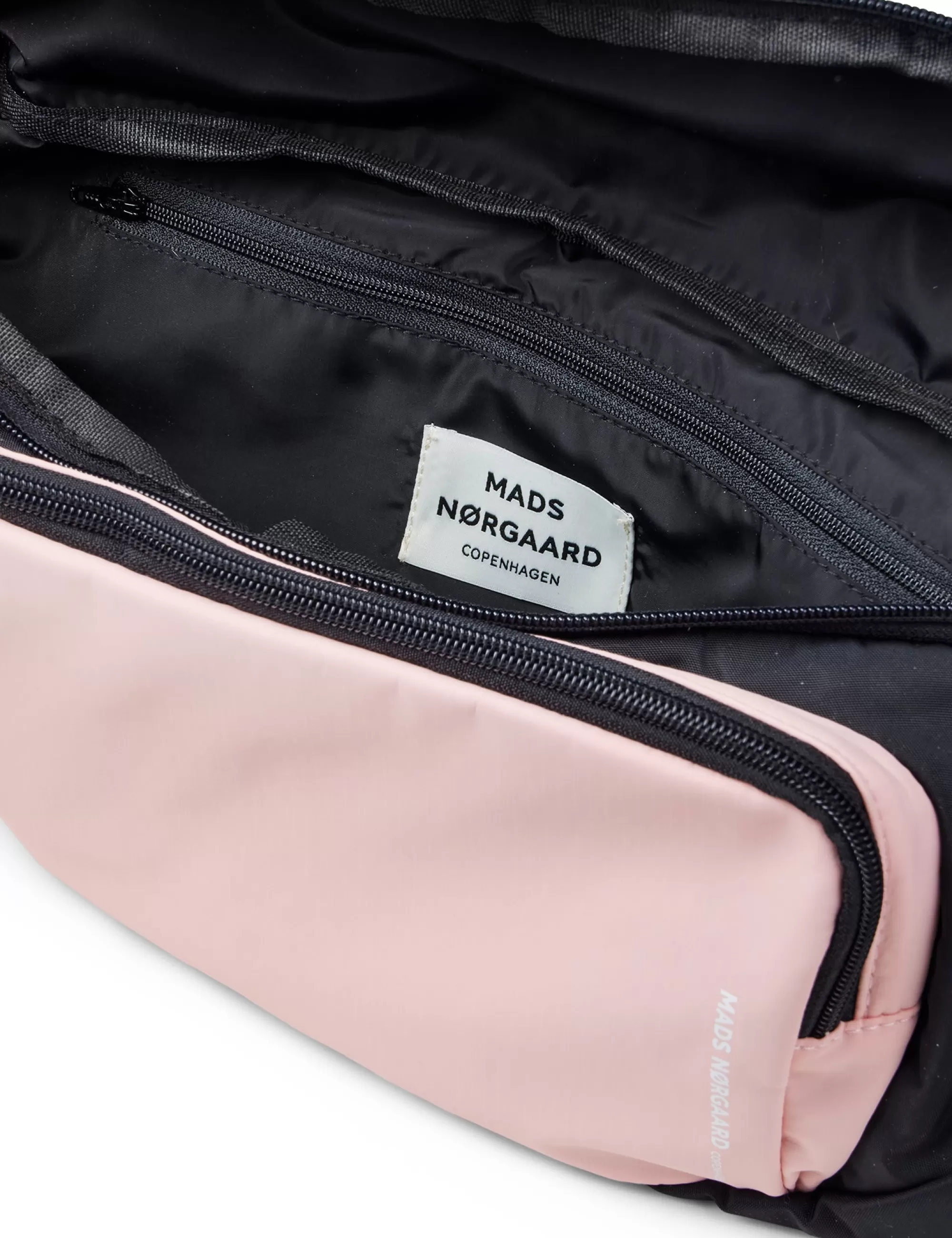 MADS NØRGAARD Tian Coco Block Bum Bag Black/Coral Cloud Discount