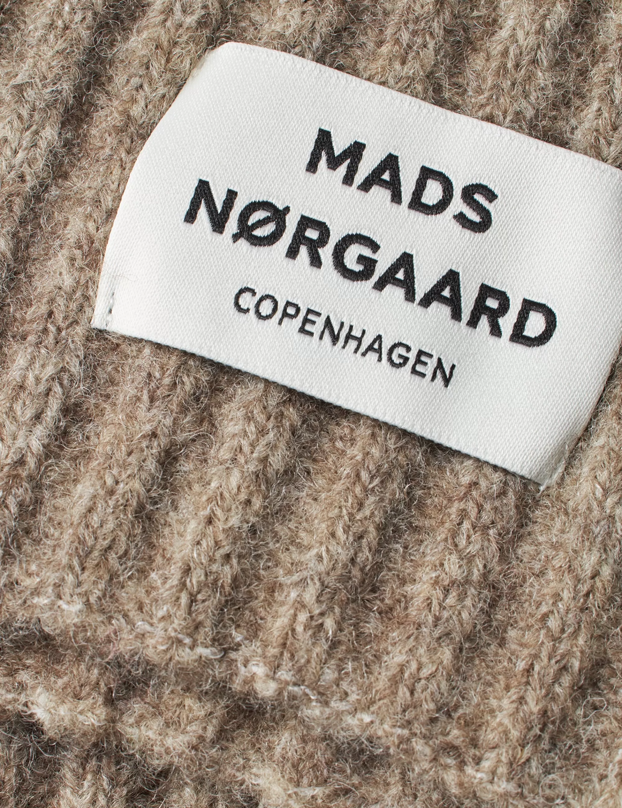 MADS NØRGAARD Tosca Snatie Neck Piece Roasted Cashew Clearance