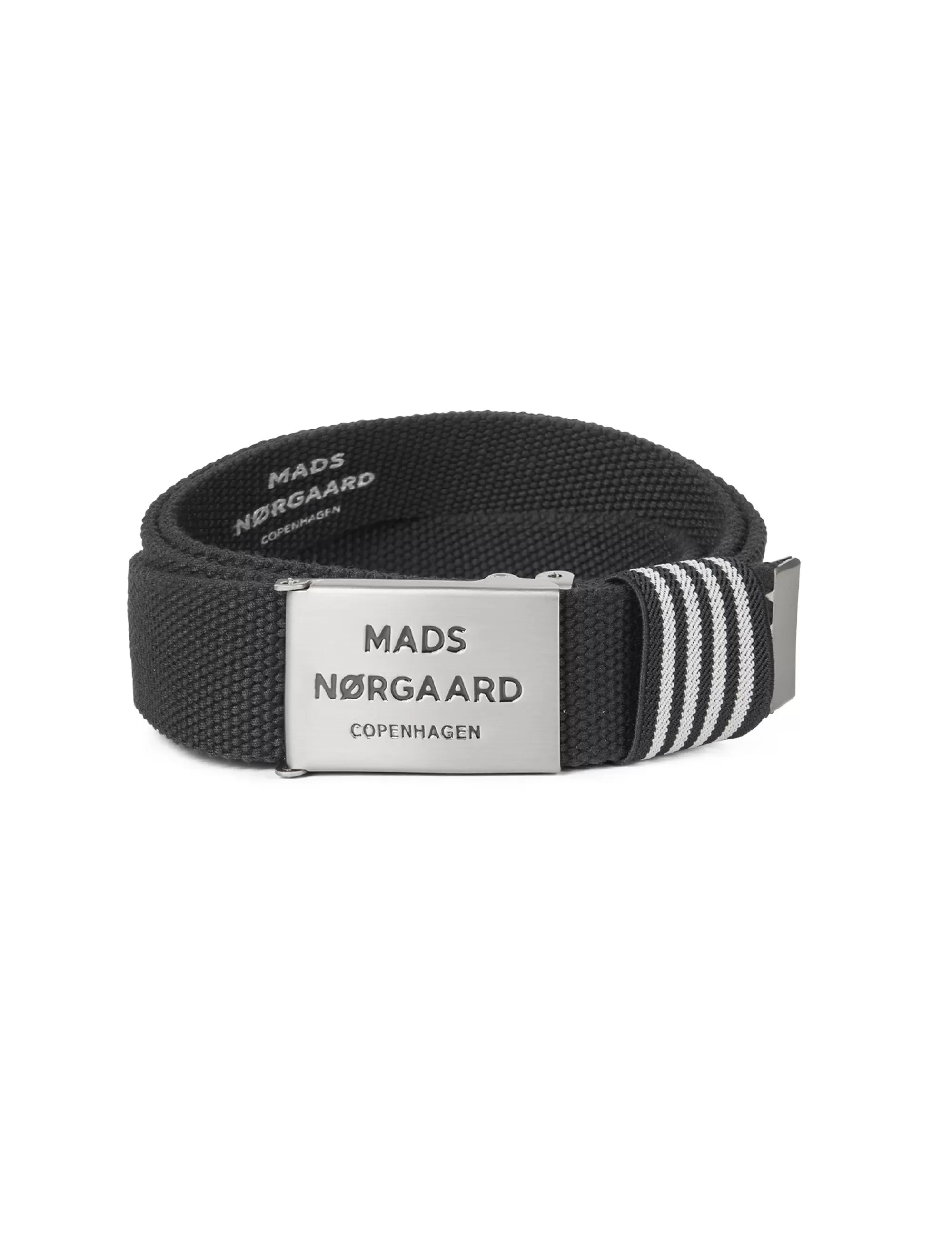 MADS NØRGAARD Weave Bo Belt Black New