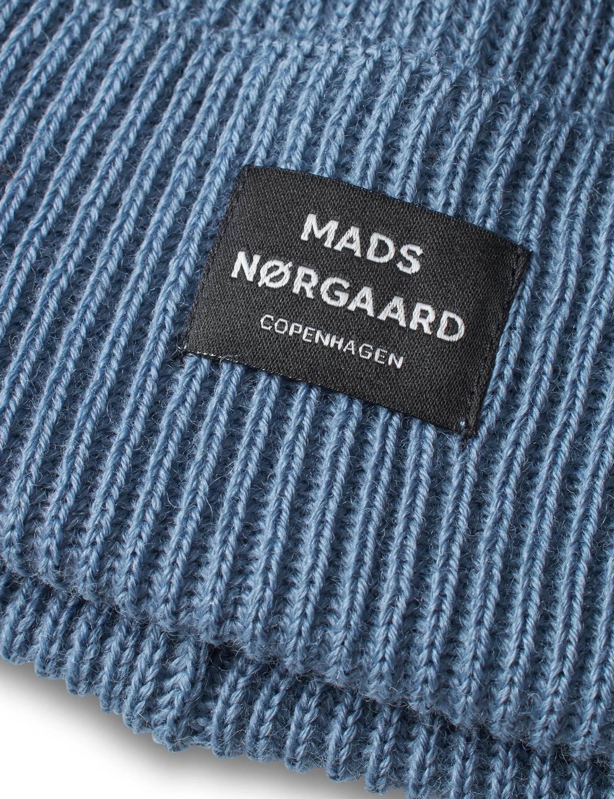 MADS NØRGAARD Wool Ask Beanie Slate Flash Sale