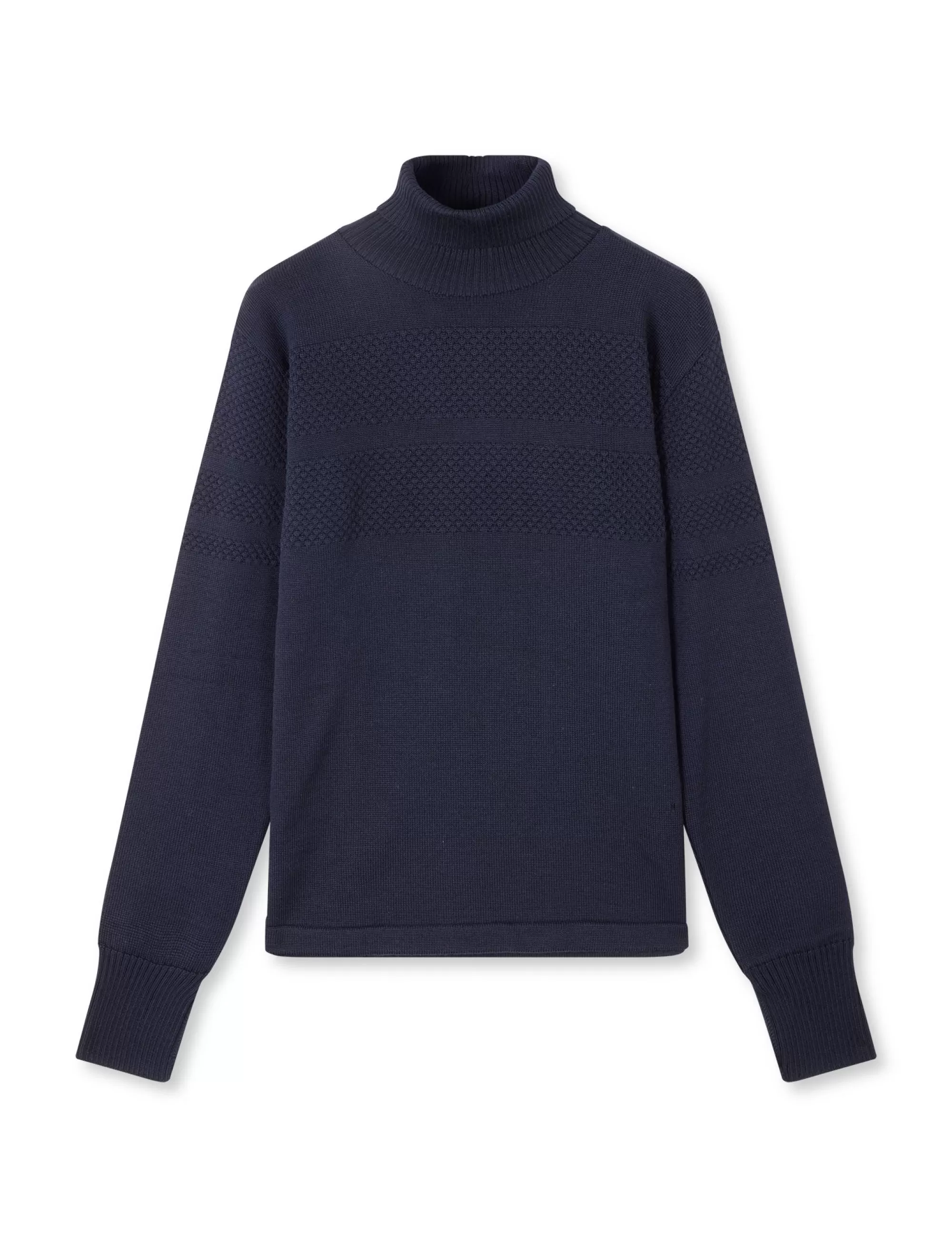 MADS NØRGAARD Wool Klemens Knit Sky Captain Best Sale