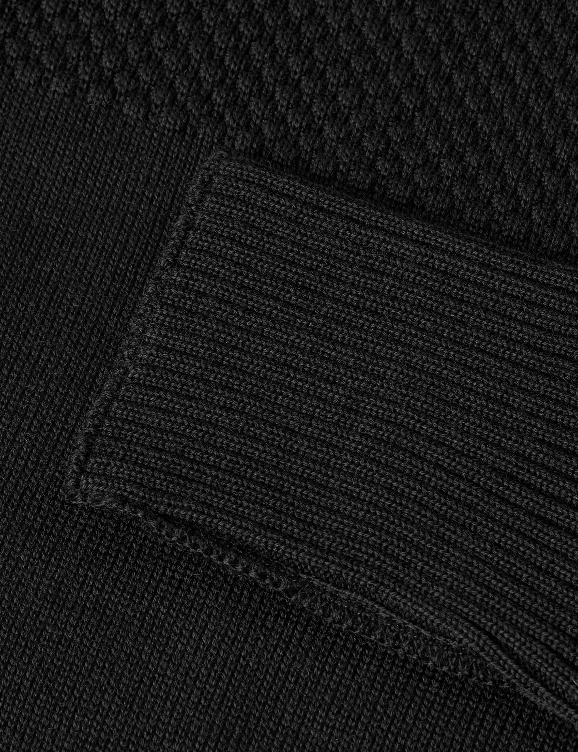 MADS NØRGAARD Wool Klemens Knit Black Shop